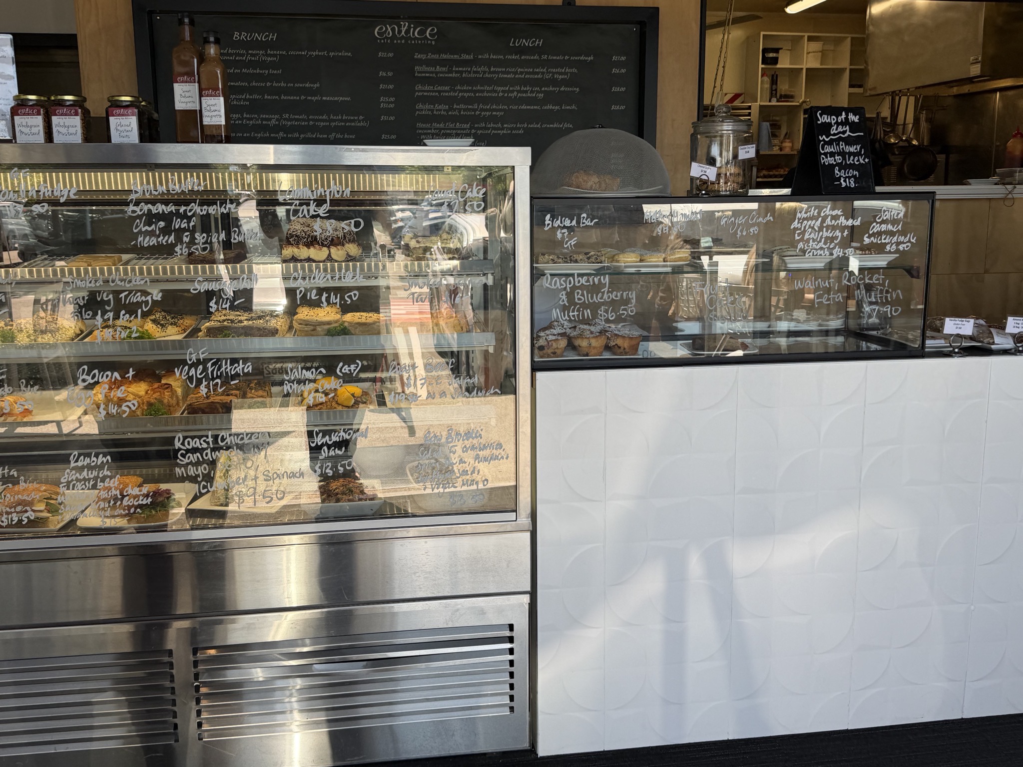 Entice Cafe for lunch