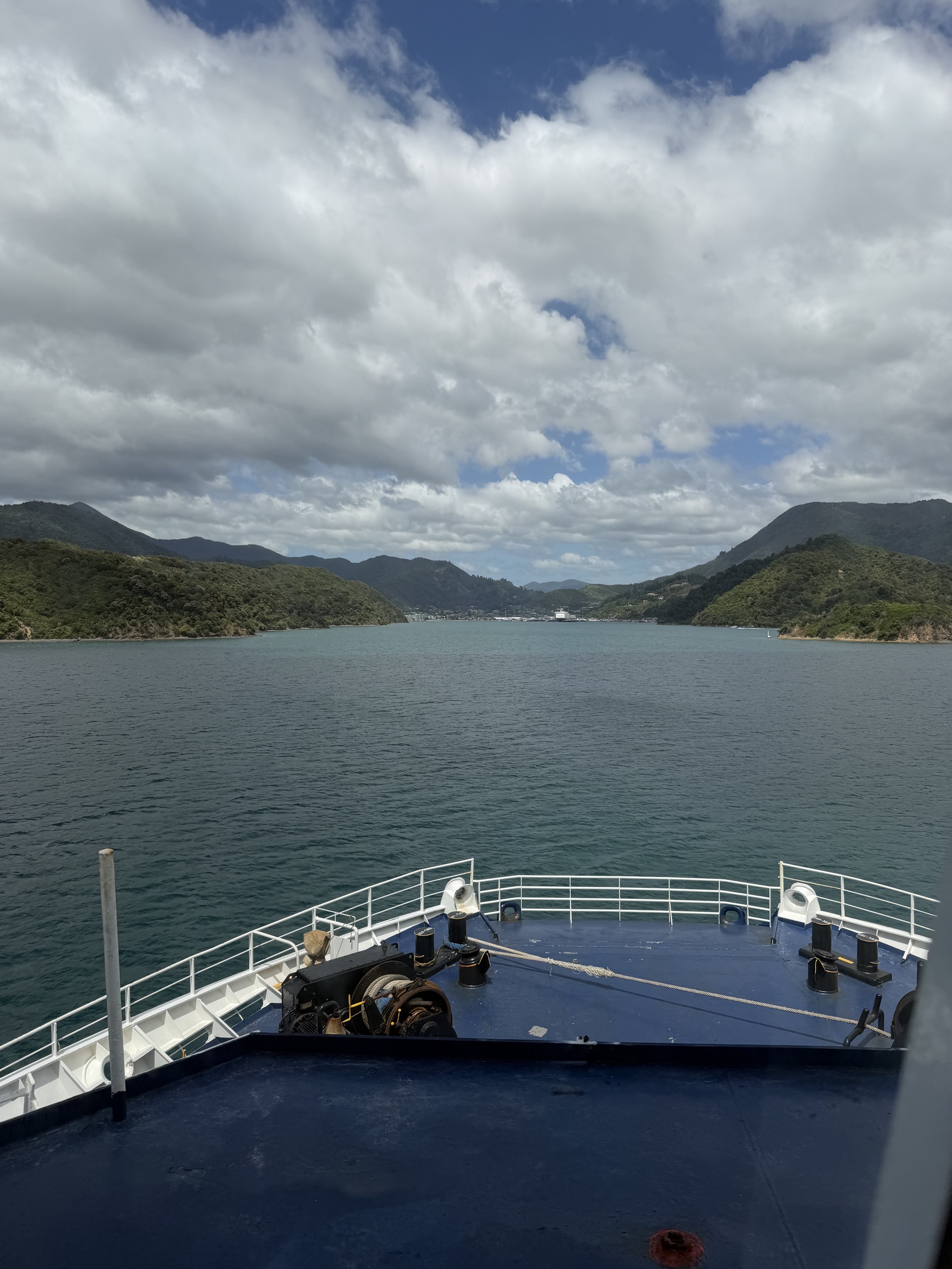 Arriving at Picton