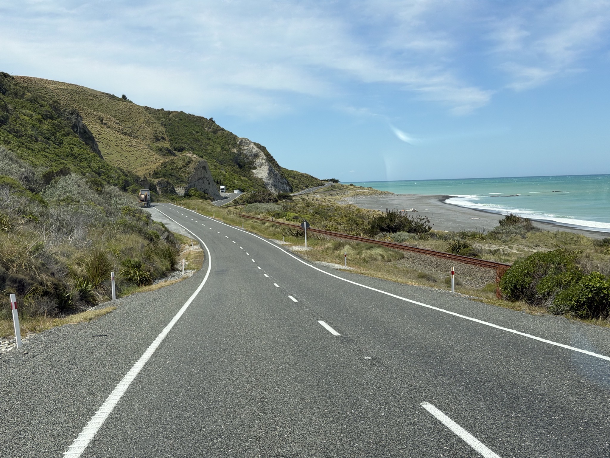 Heading north again