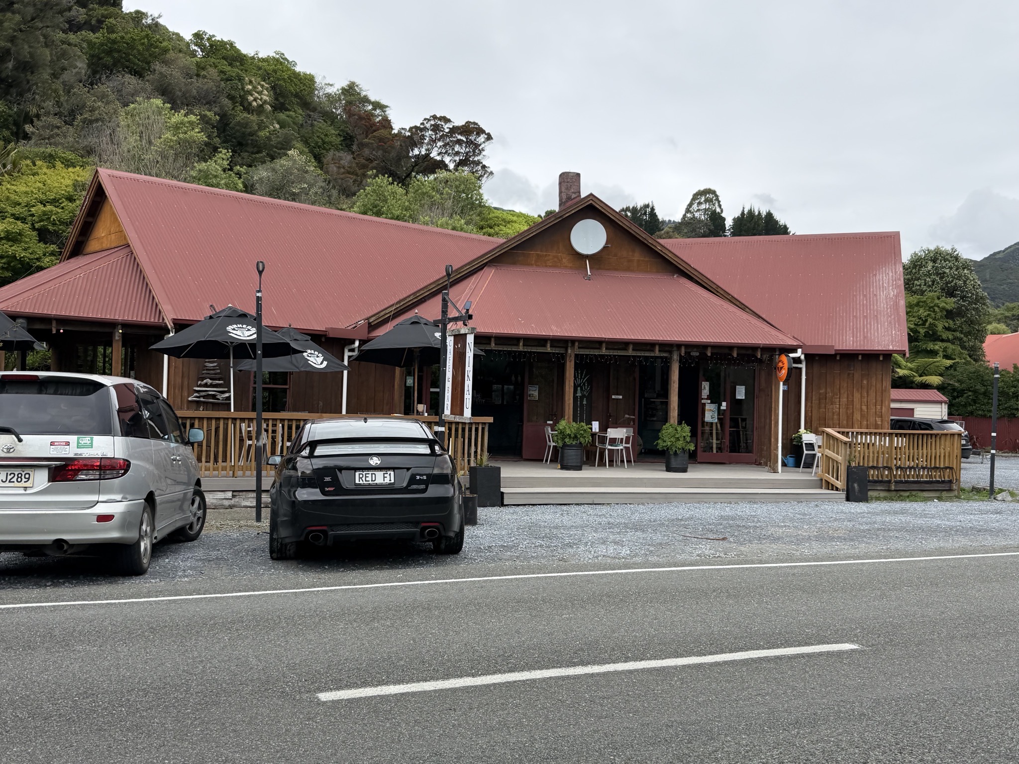 Nikau Cafe for lunch