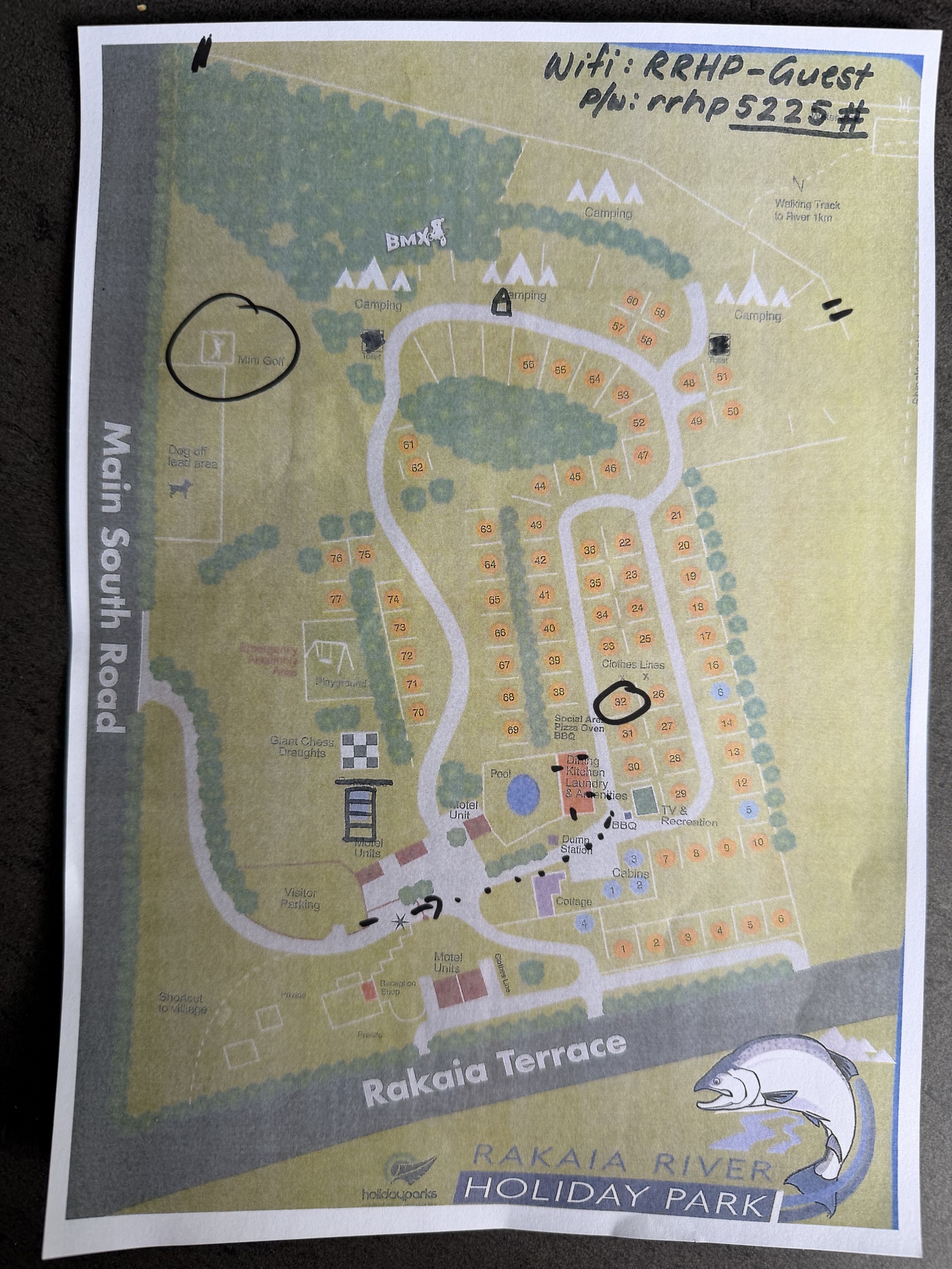 Campground map
