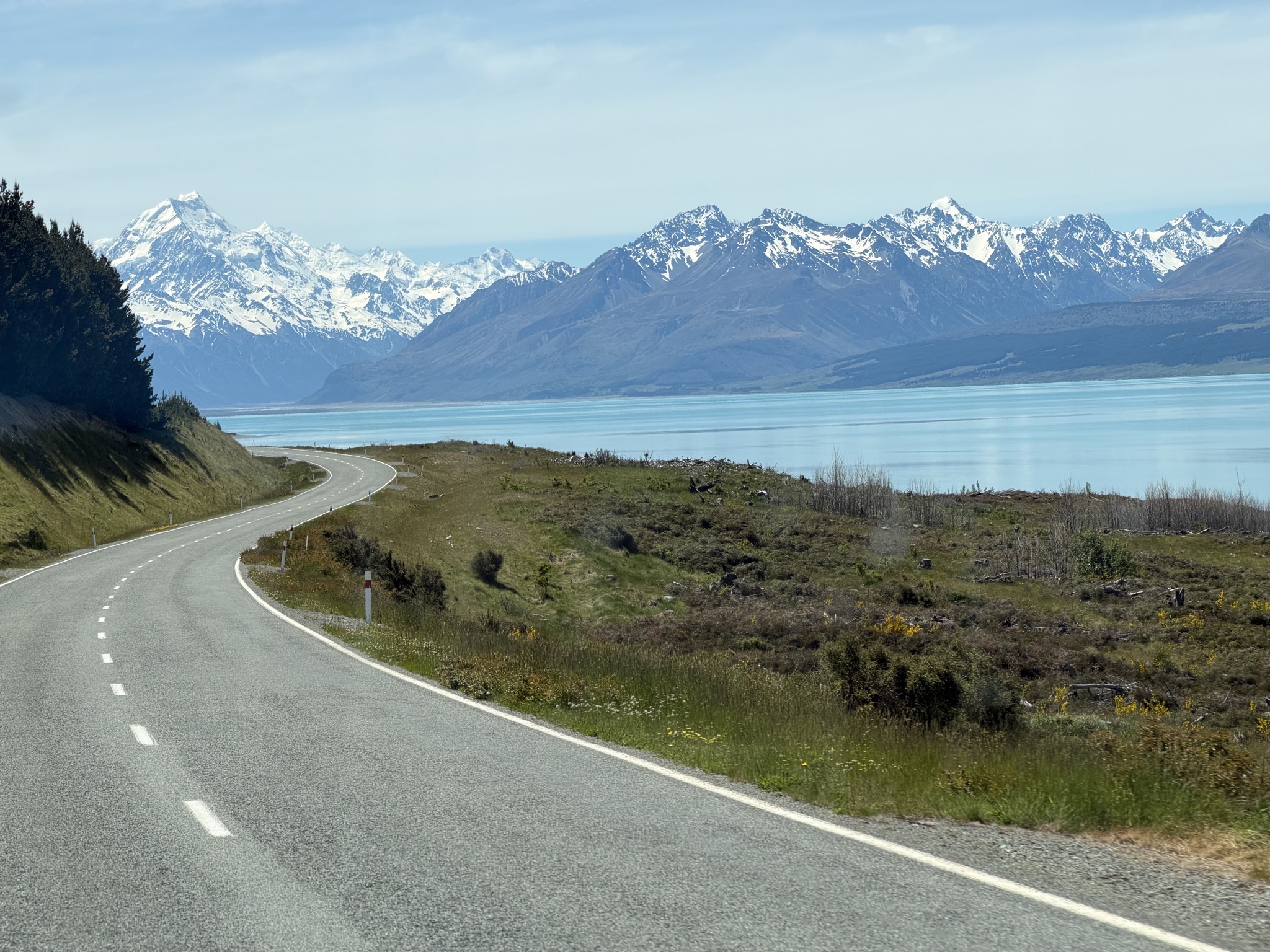 Road to Mount Cook