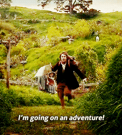 I'm going on an adventure!