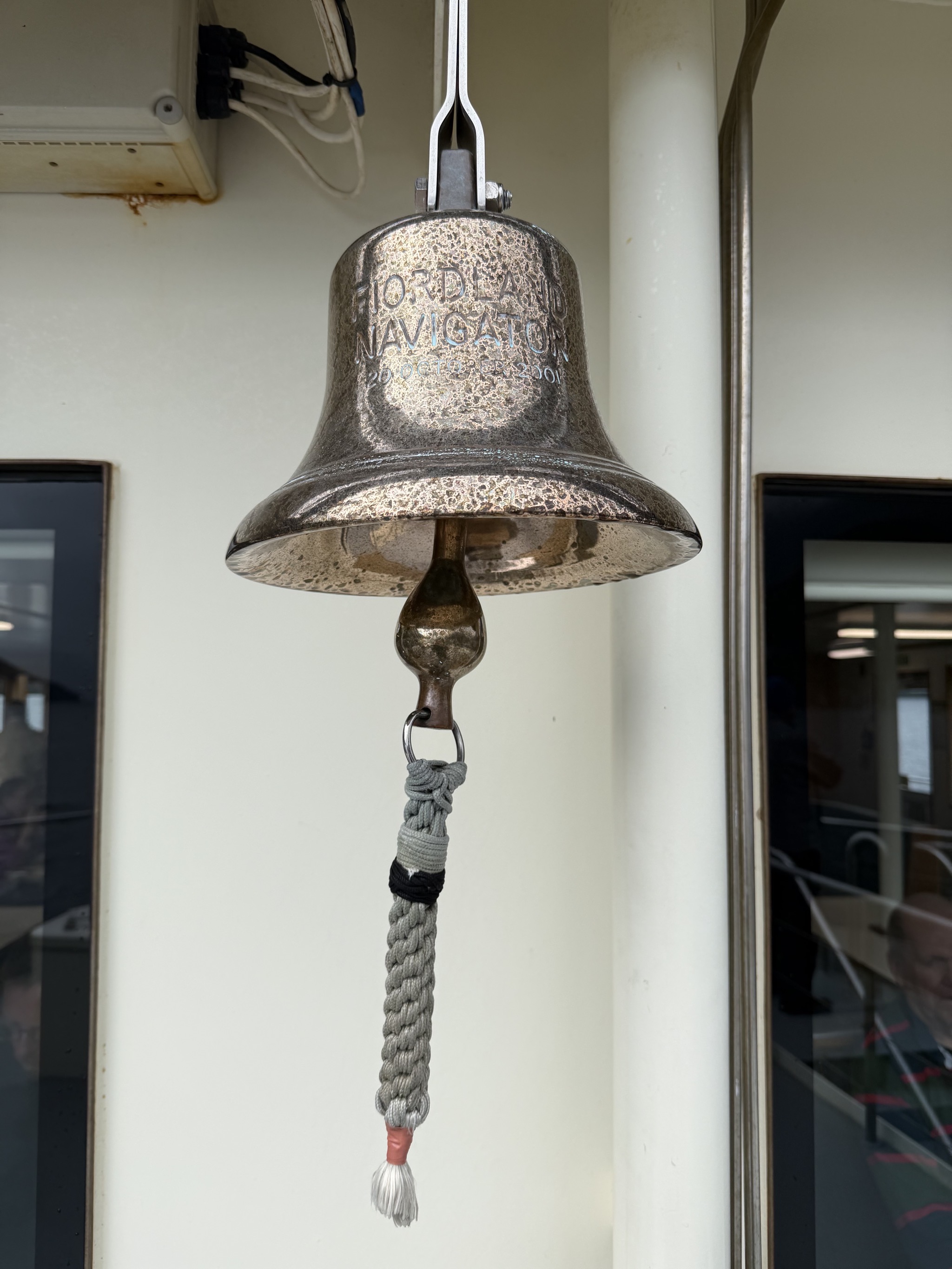 Fiordland Navigator bell