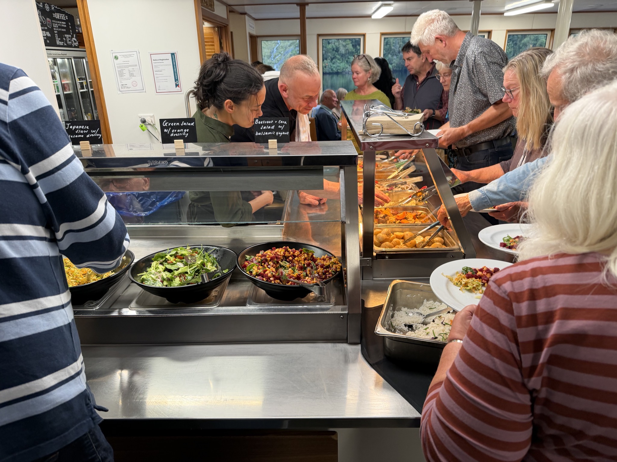 Buffet dinner