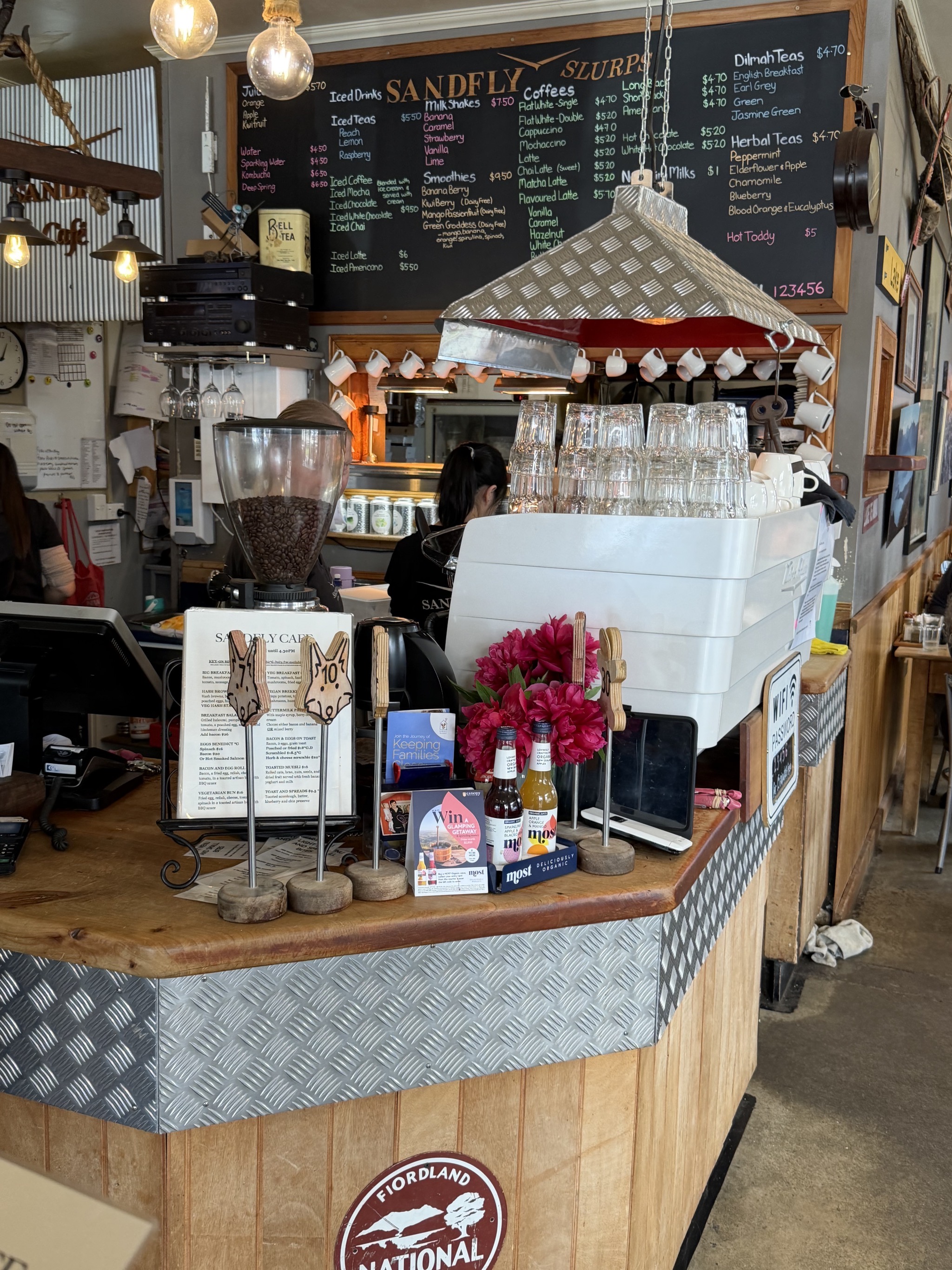 Sandfly Cafe in Te Anau