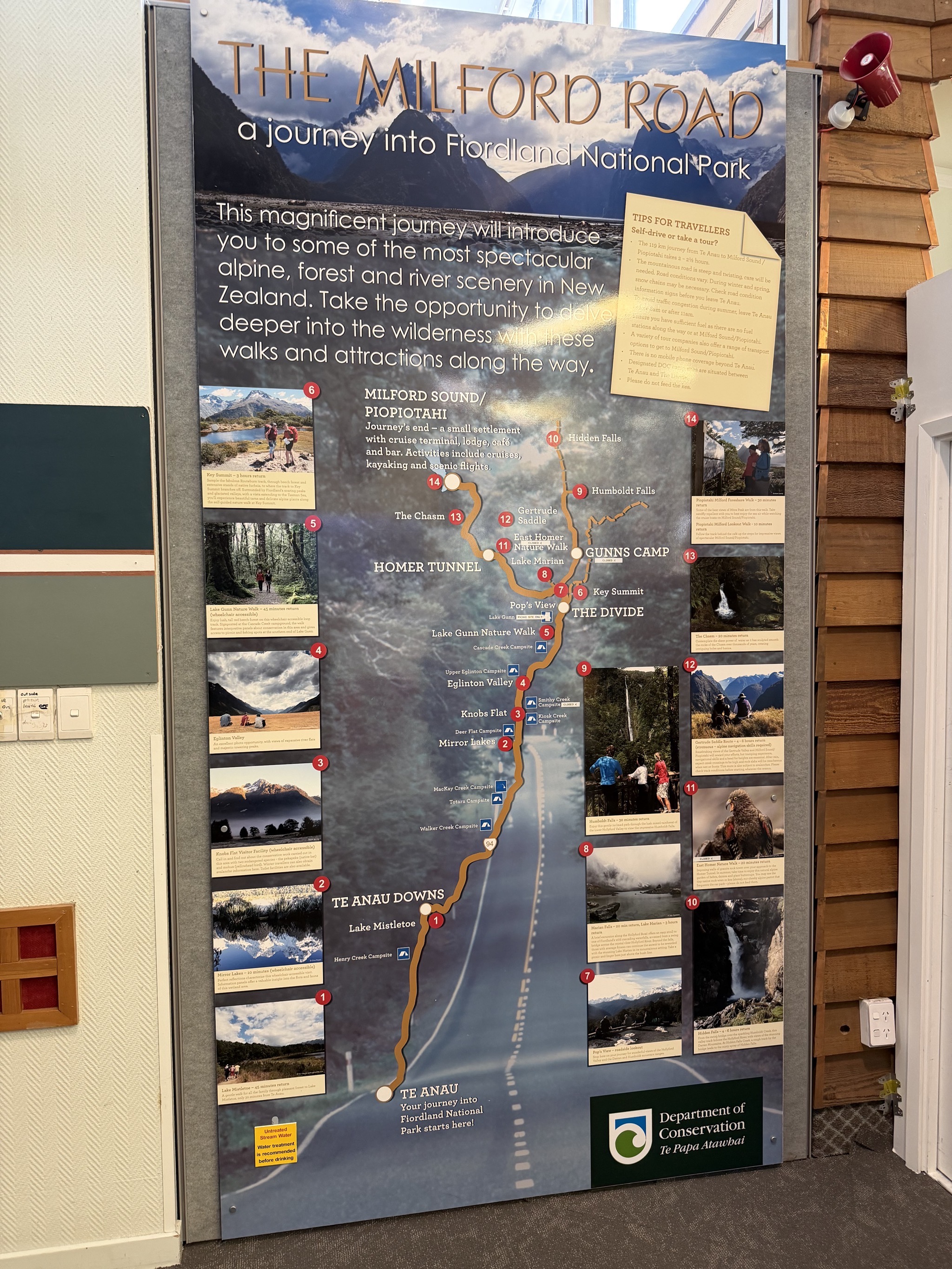 Fiordland National Park visitor centre