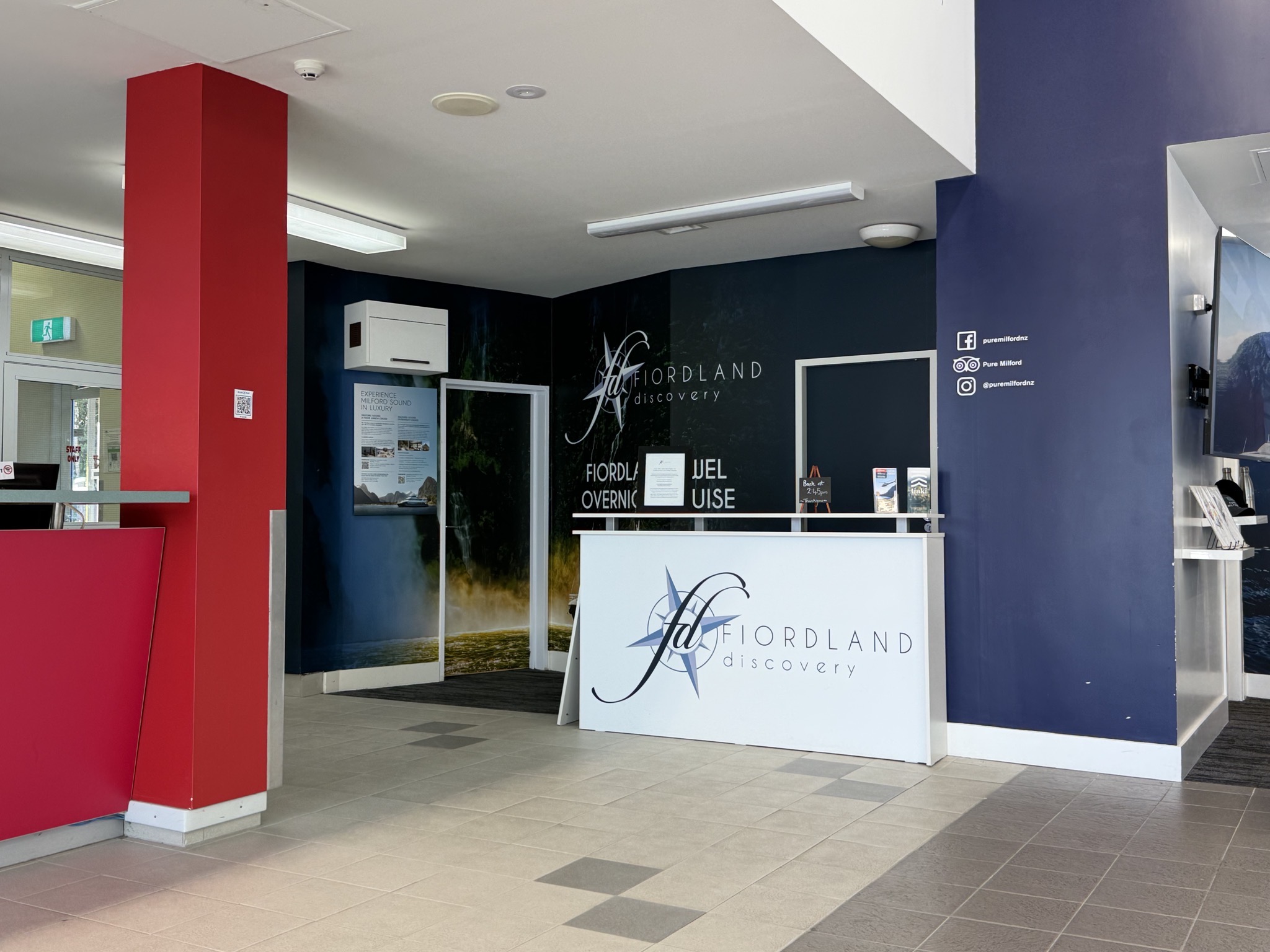 Check in counter