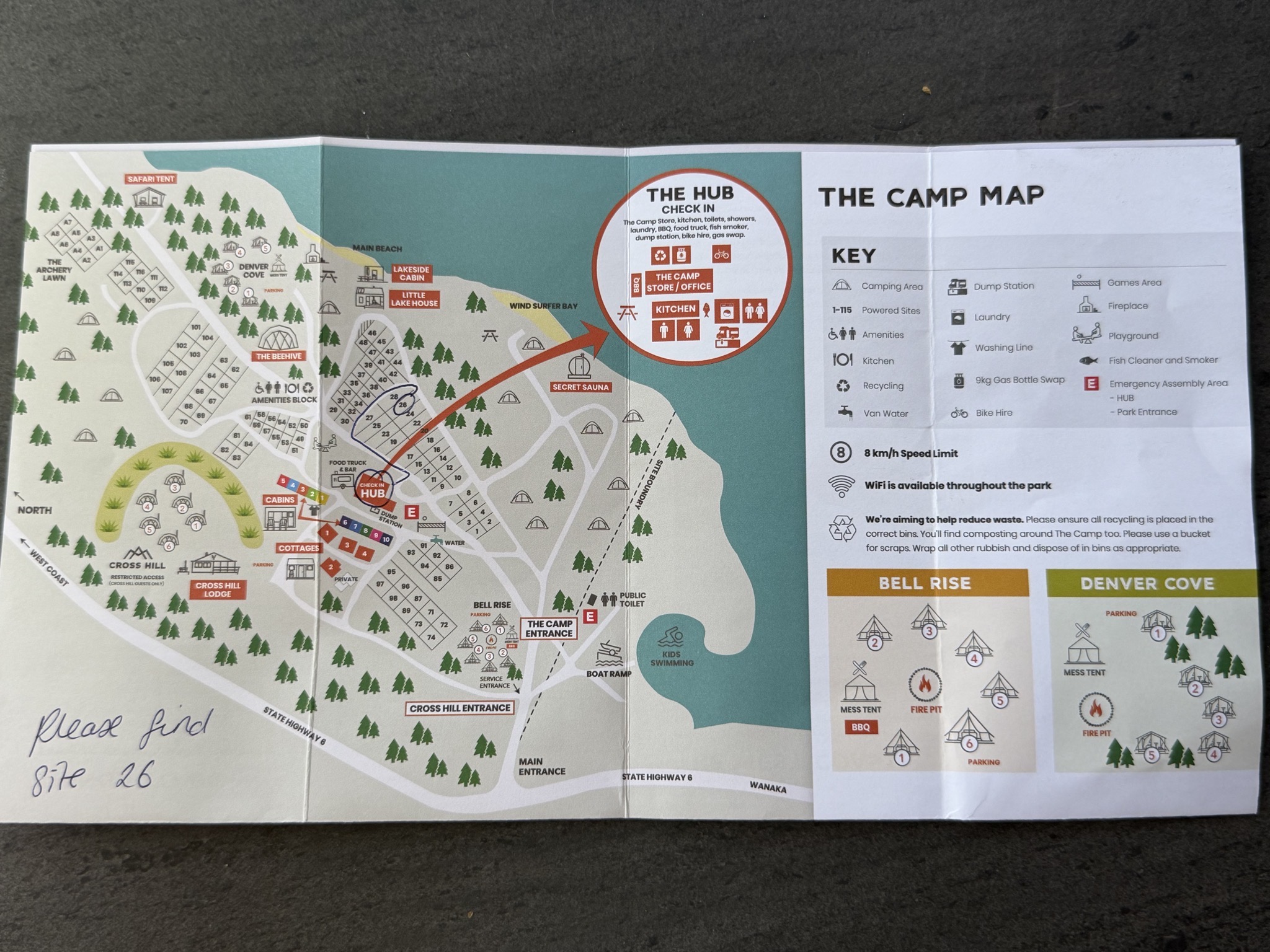 The Camp map