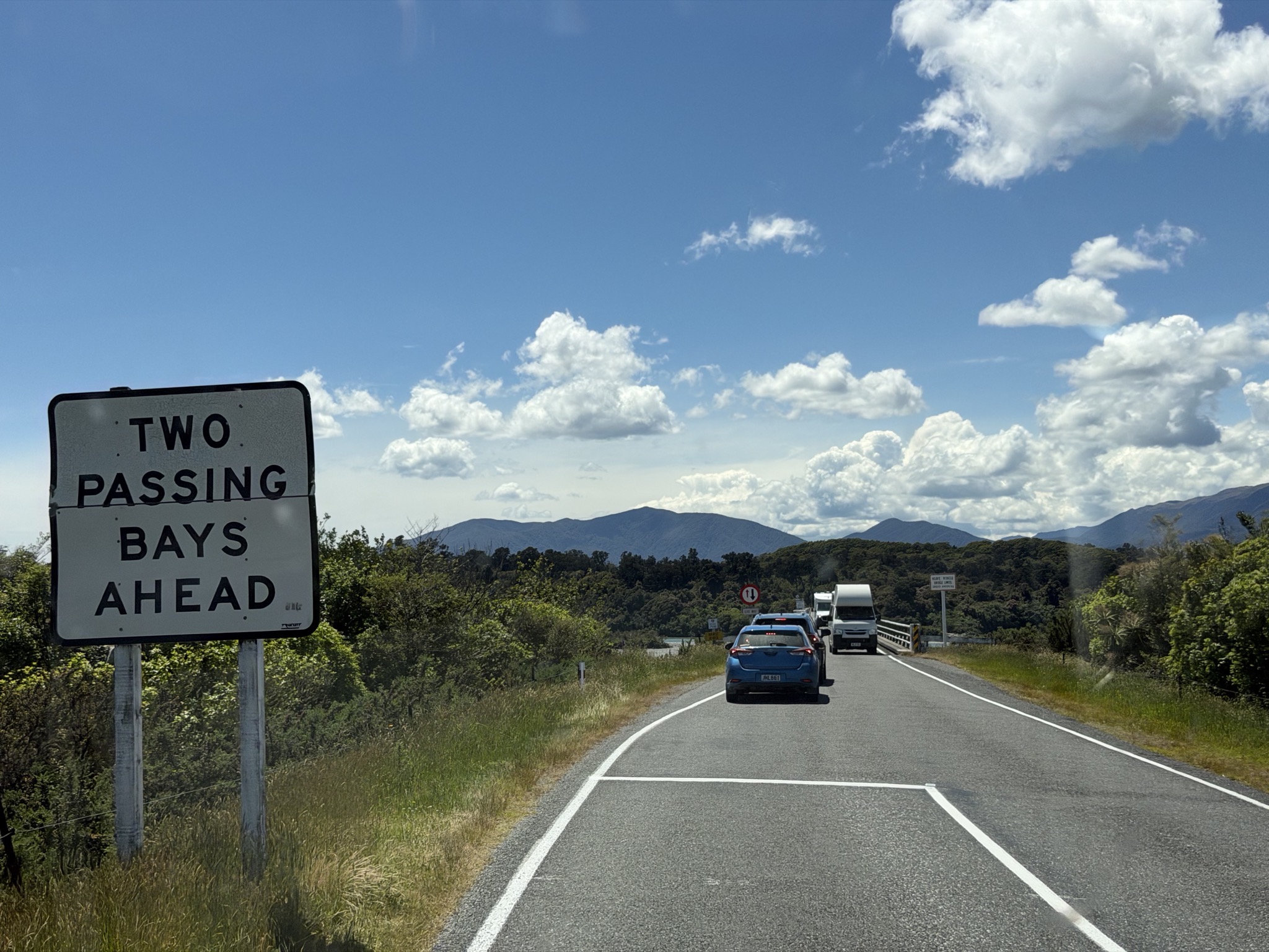 Two Passing Bays Ahead