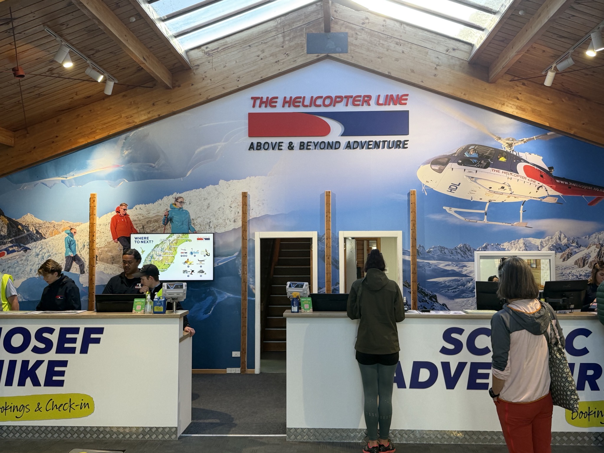 The Helicopter Line office