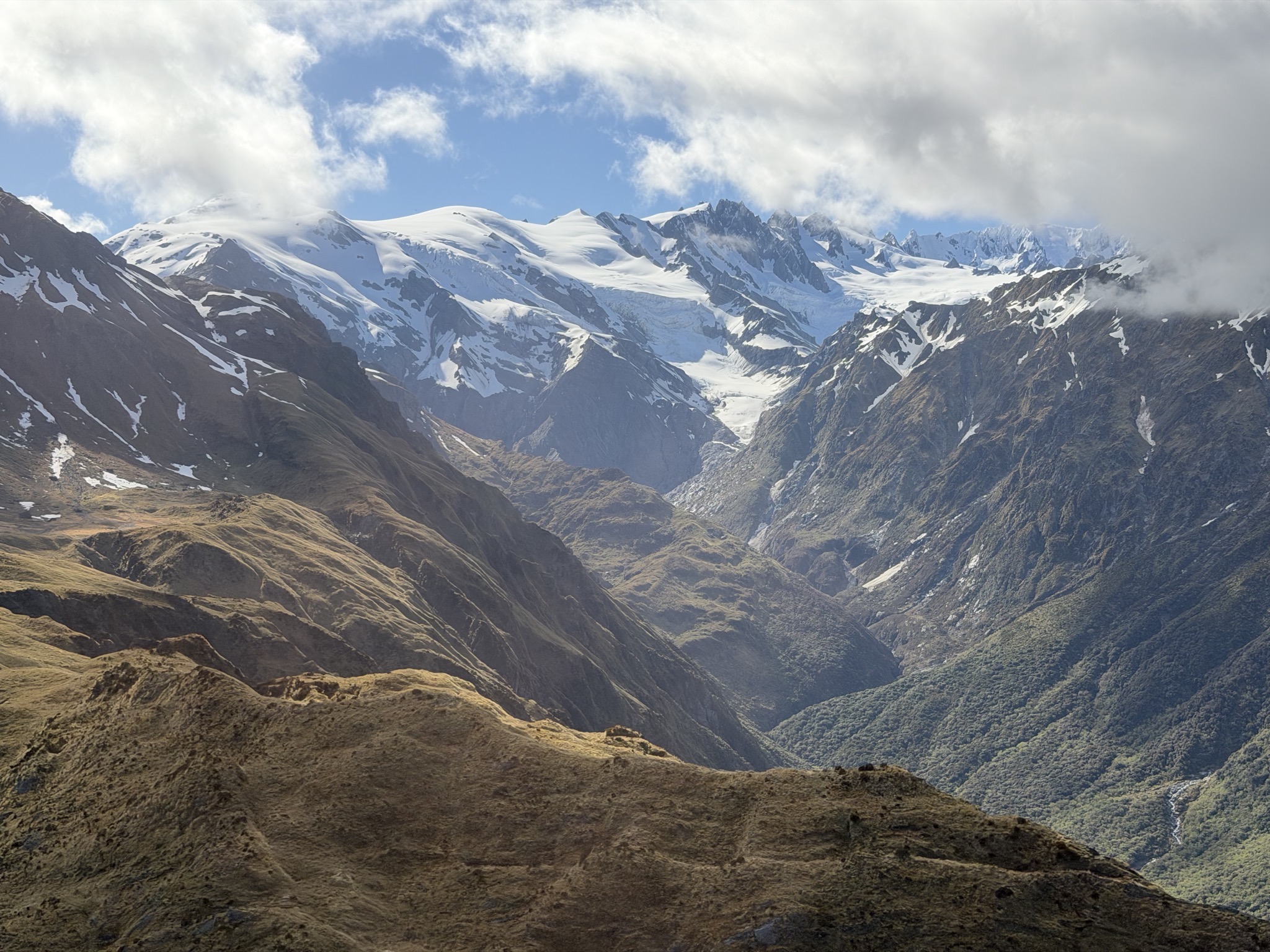 Snowy mountains