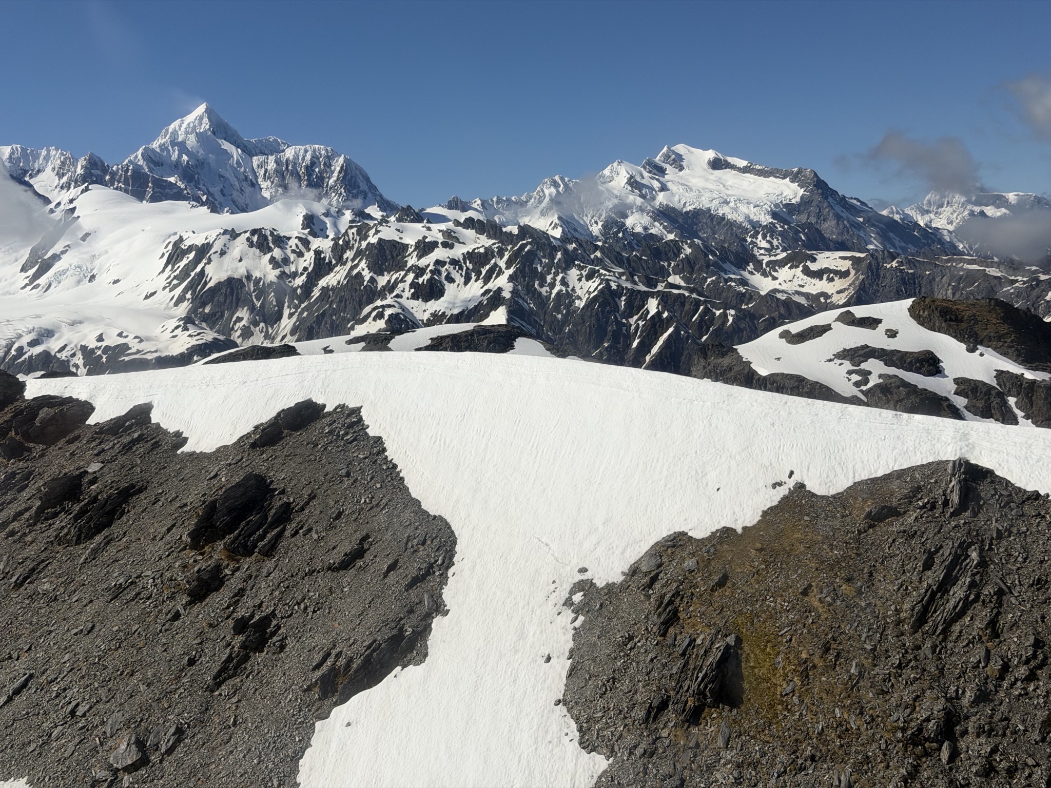 A peek of Mount Cook