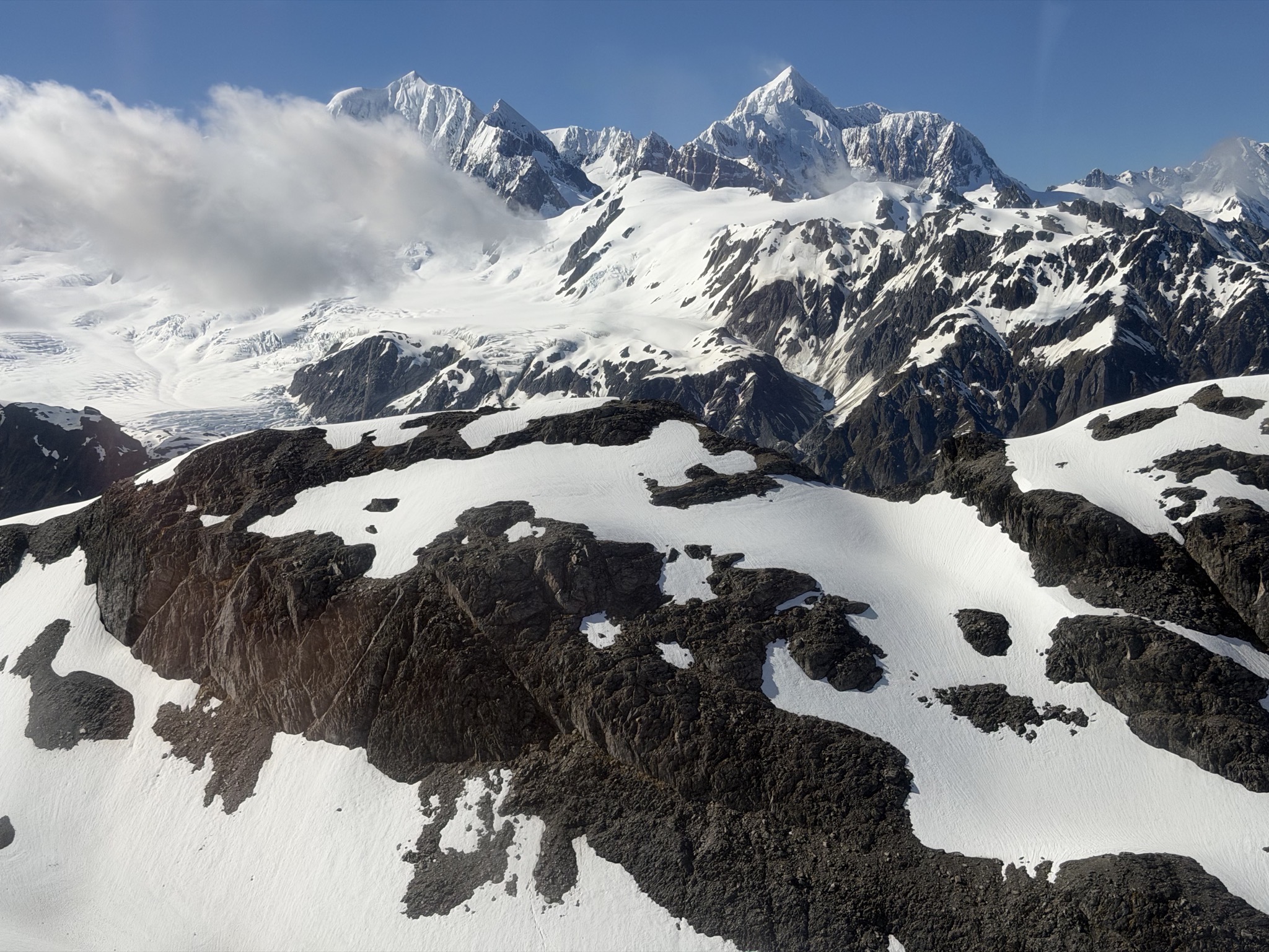 A peek of Mount Cook