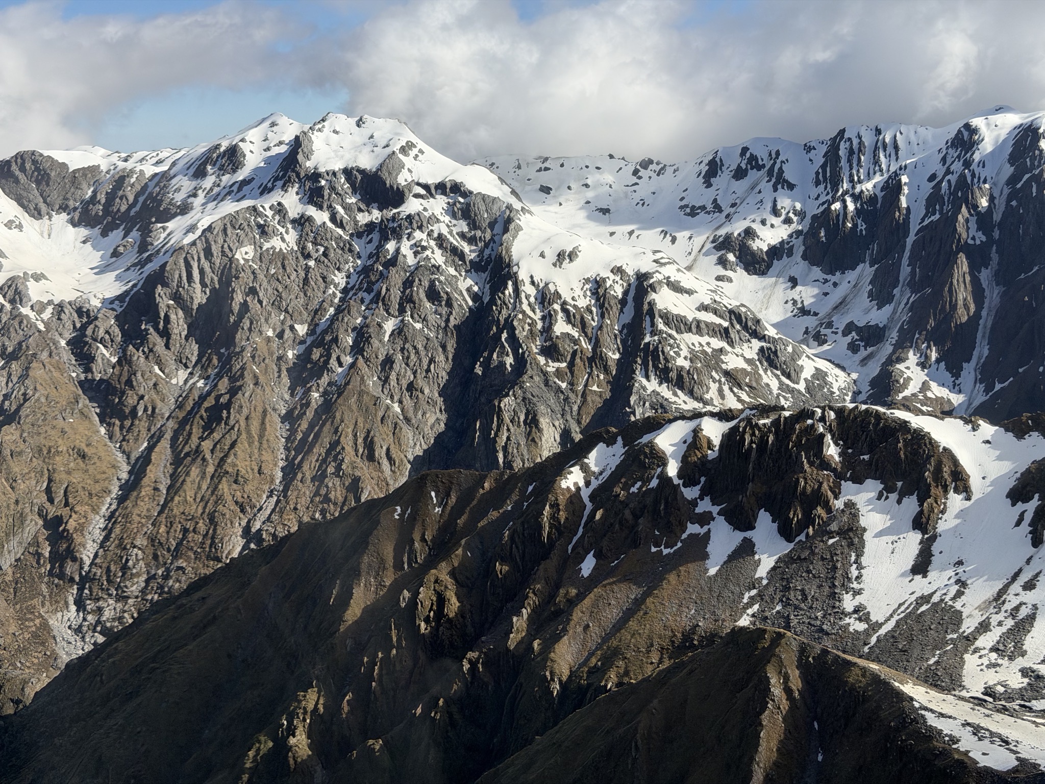 Snowy mountains