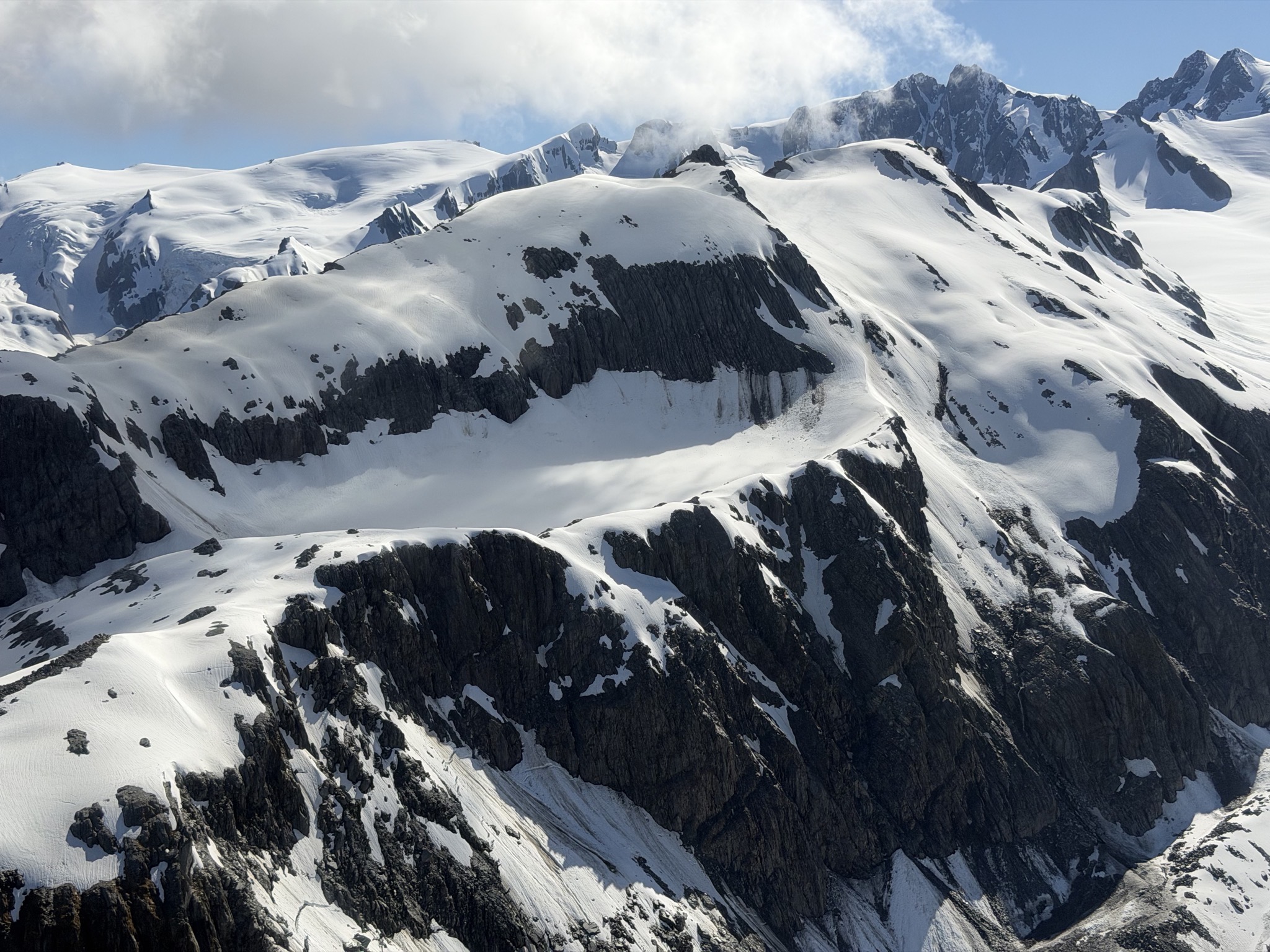 Snowy mountains