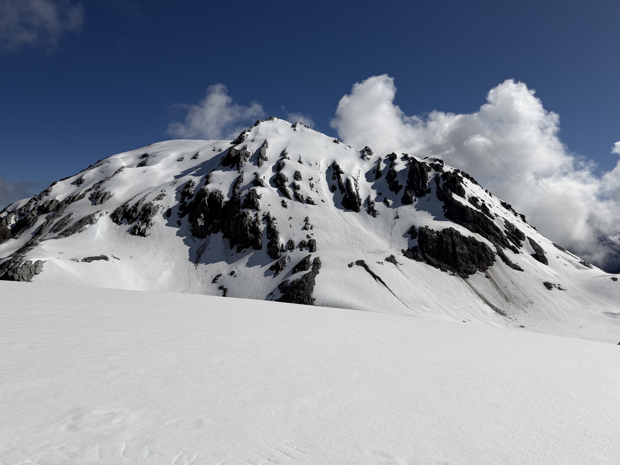 Snowy mountains