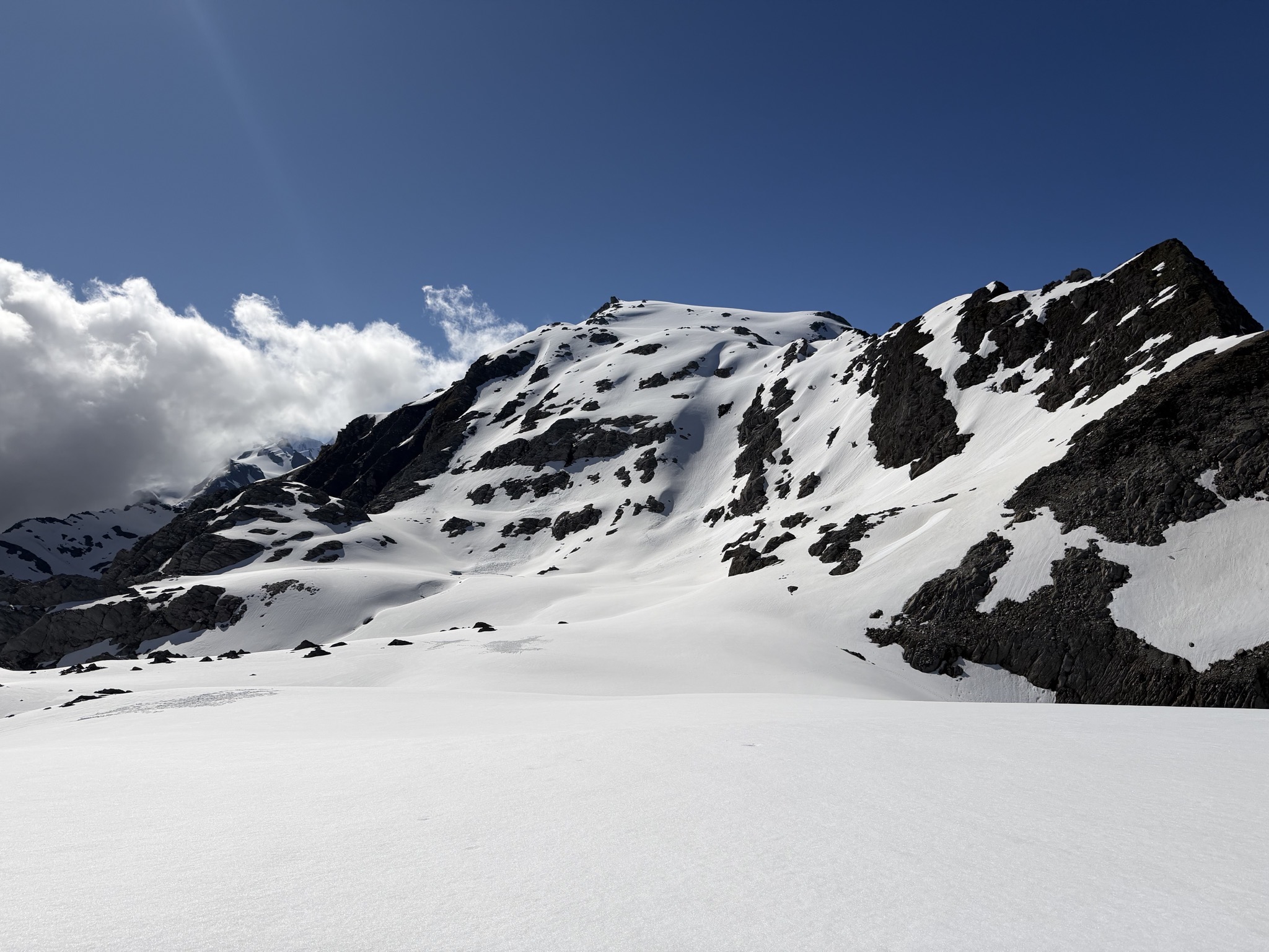Snowy mountains