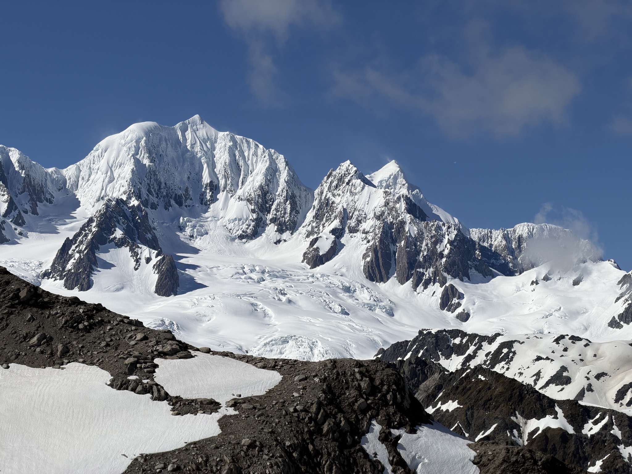 Snowy mountains