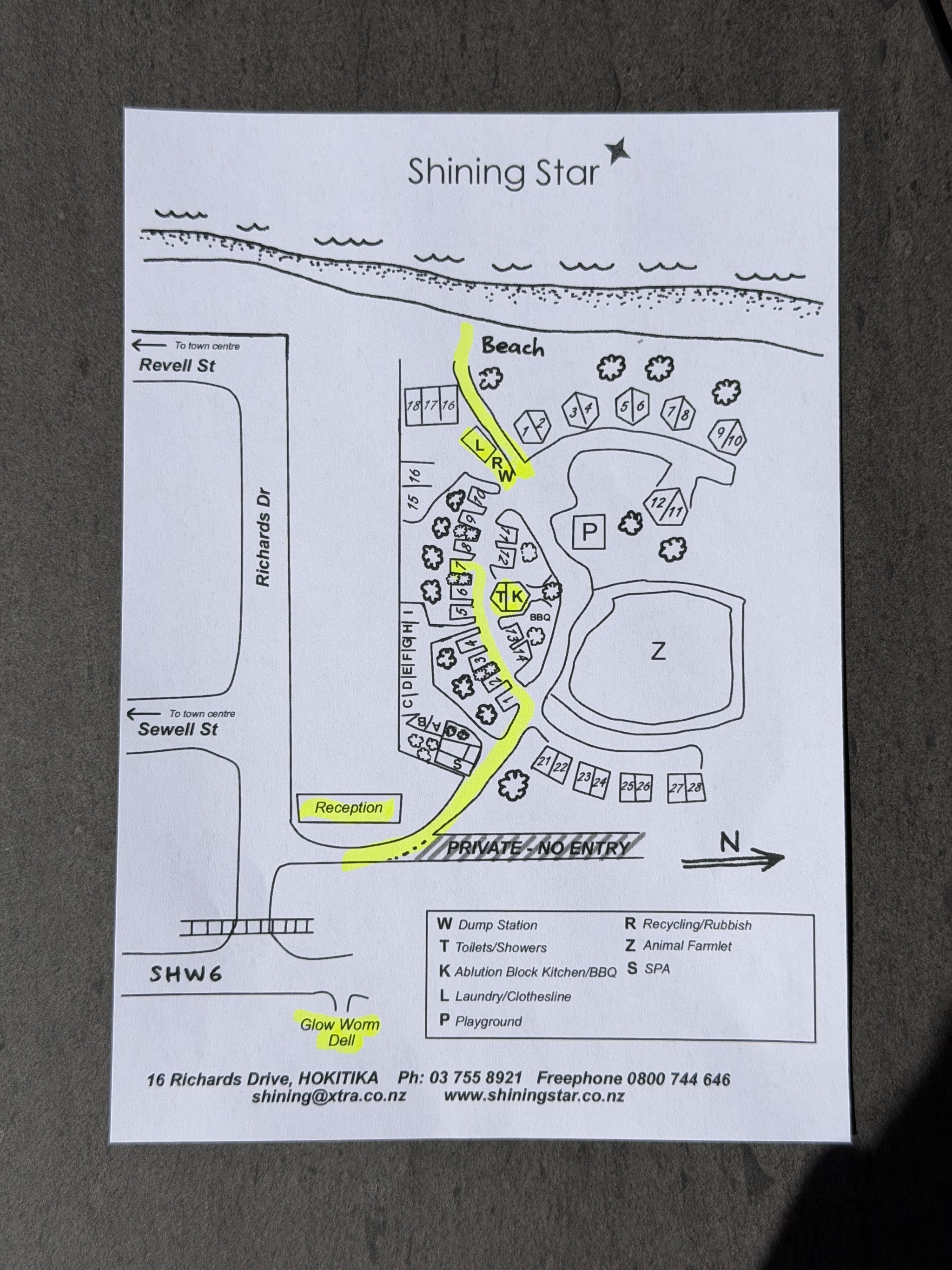 Shining Star map