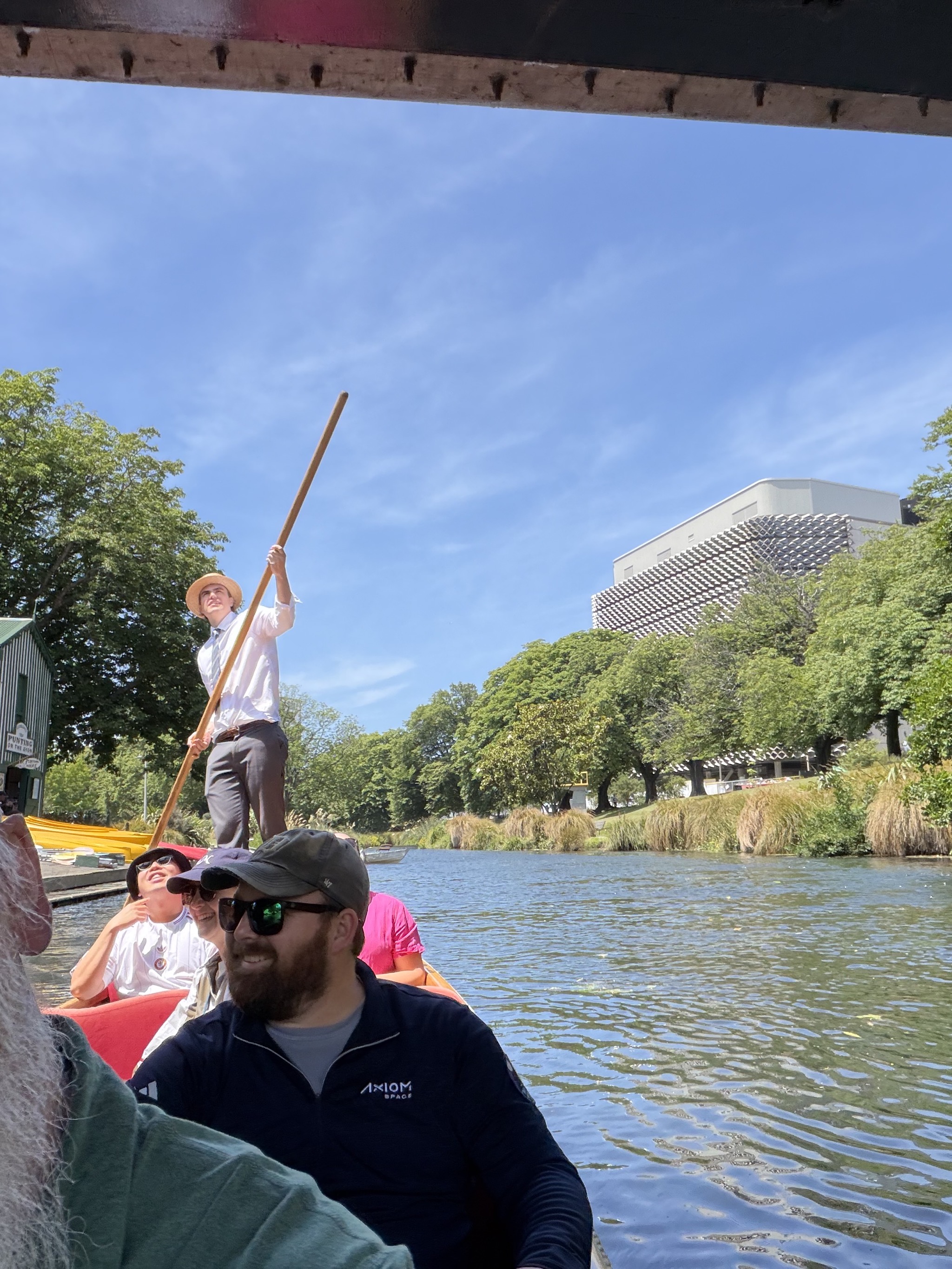Punting on the Avon