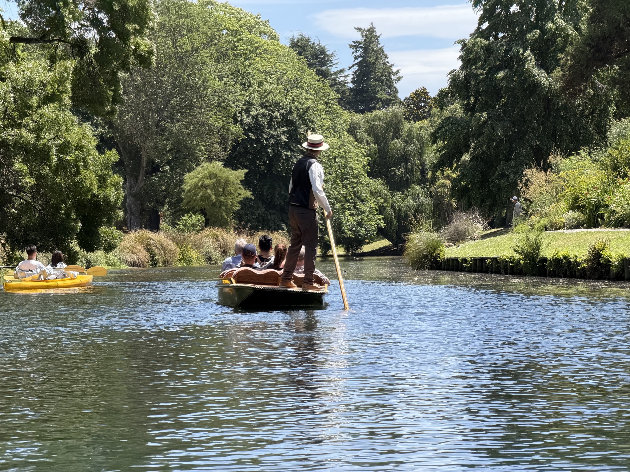 Punting on the Avon