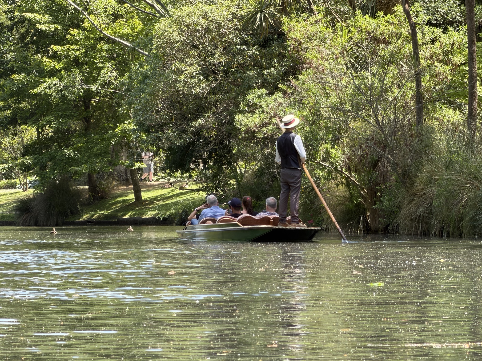 Punting on the Avon
