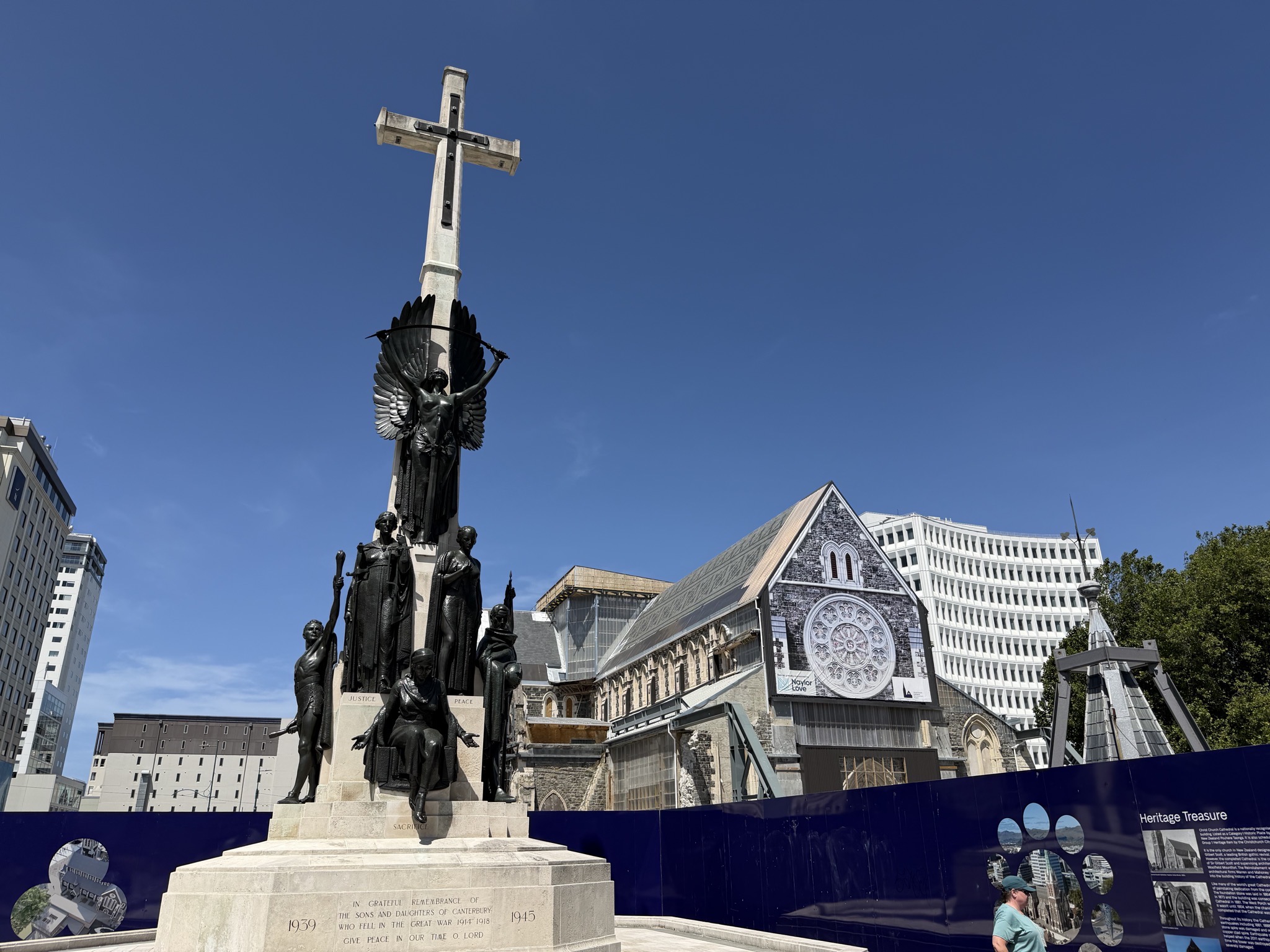 Christchurch cathedral reconstruction