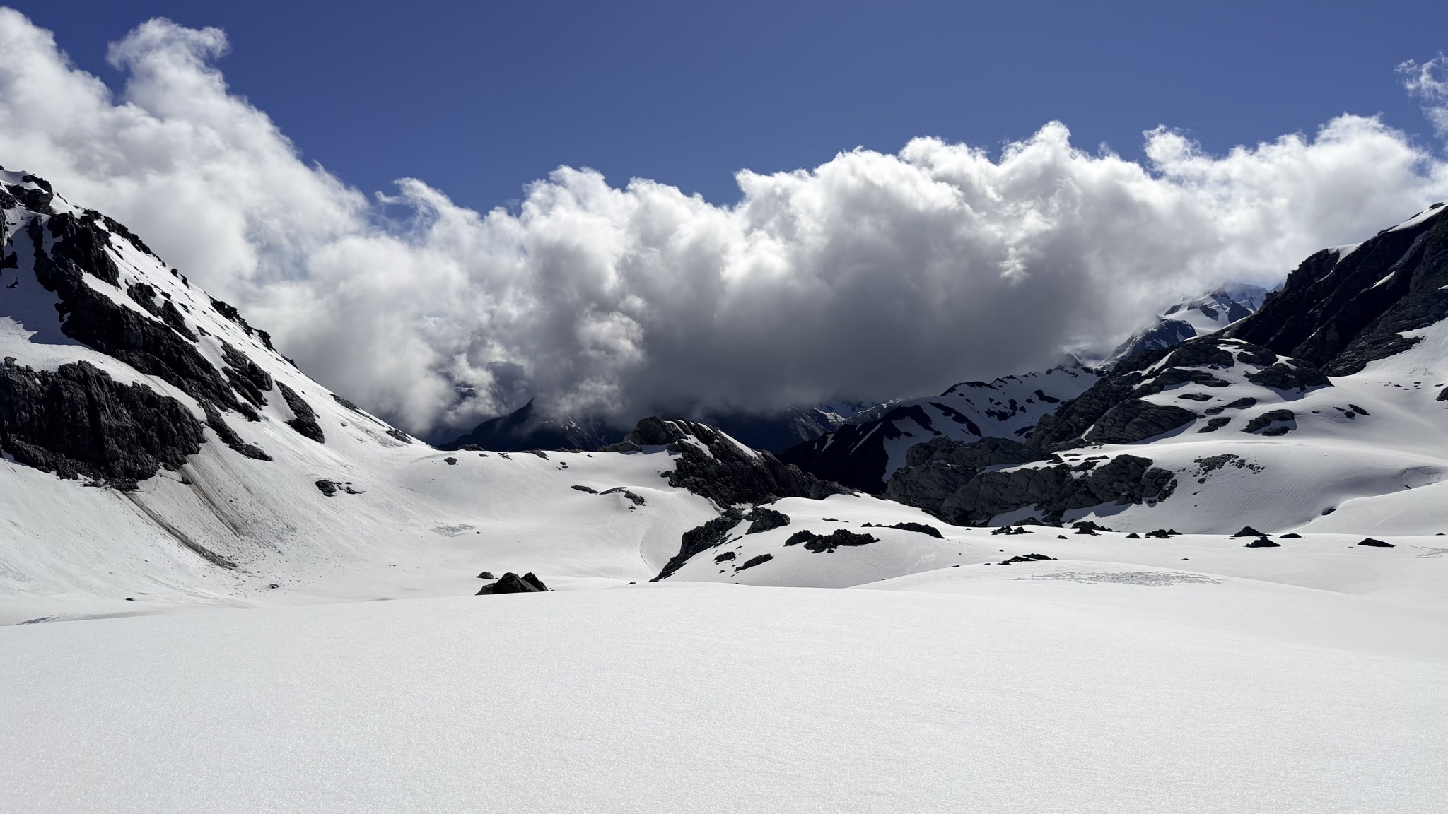 Snowy mountains