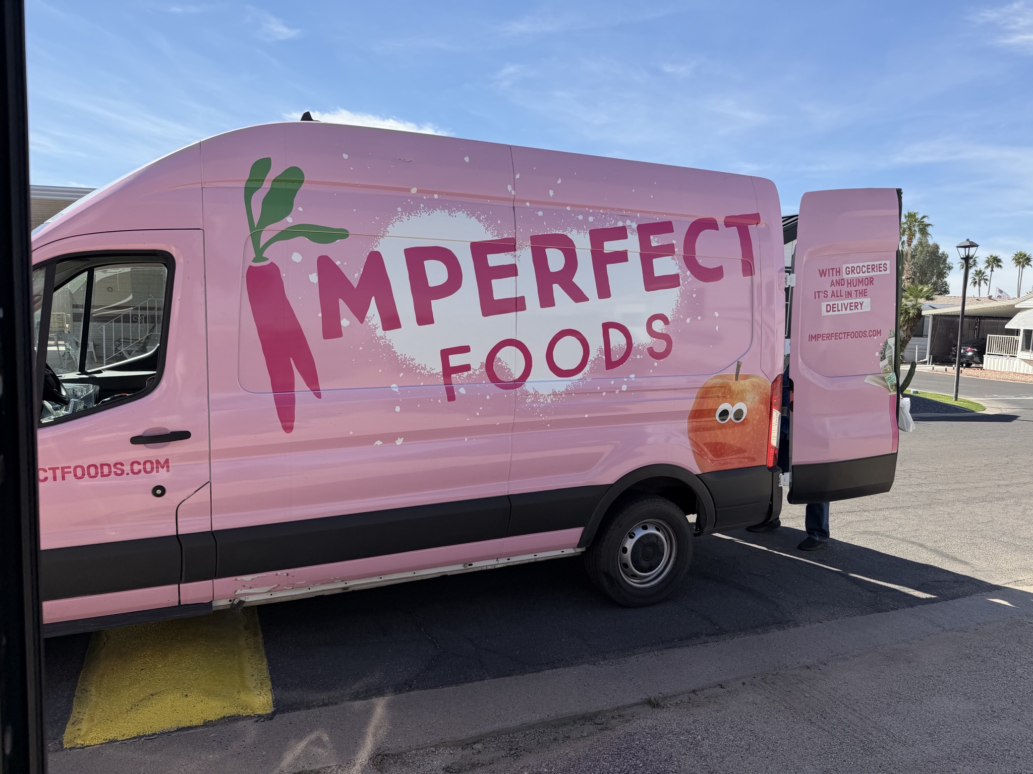 Imperfect Foods delivery van