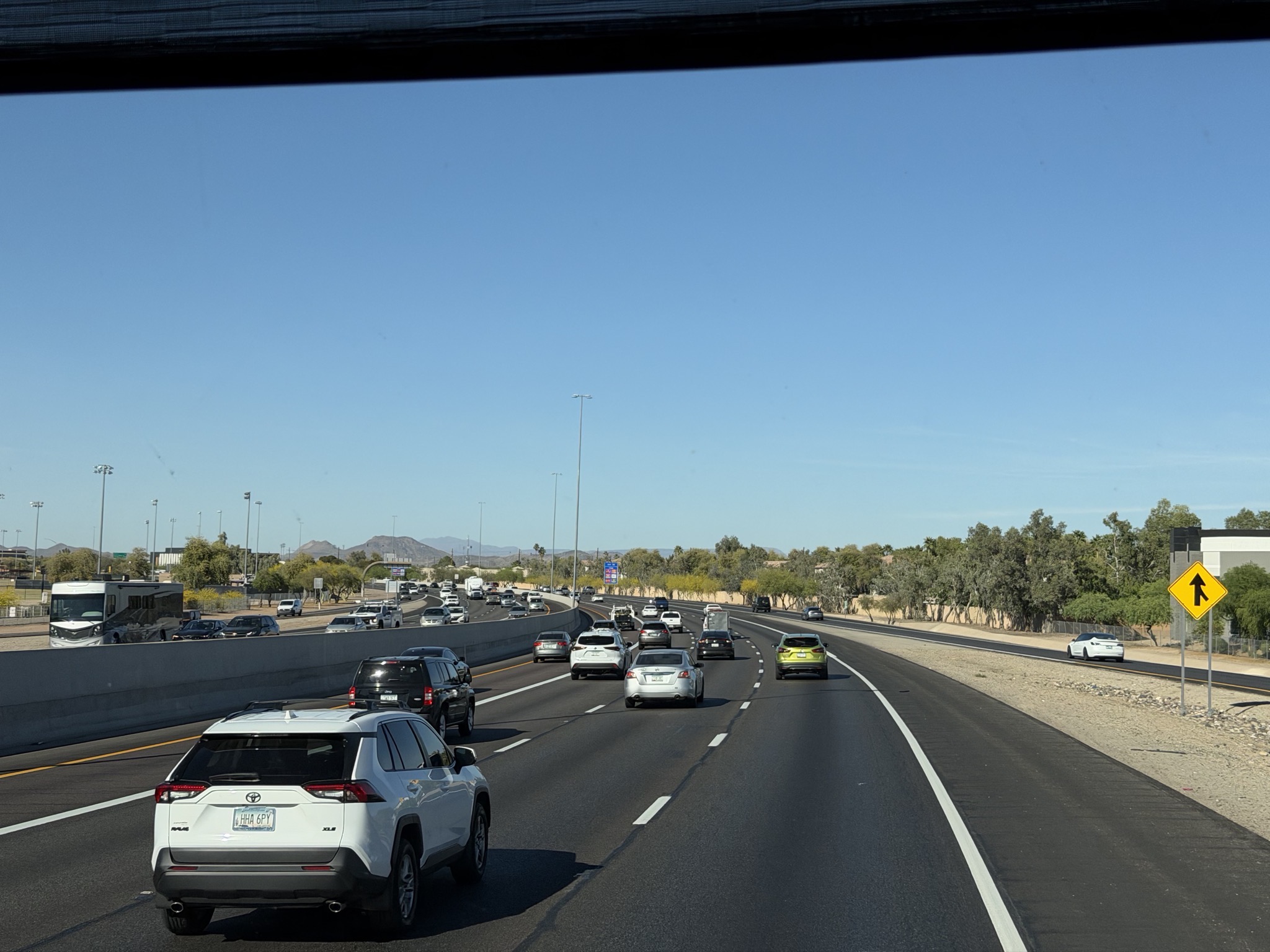 Heading back to the RV park