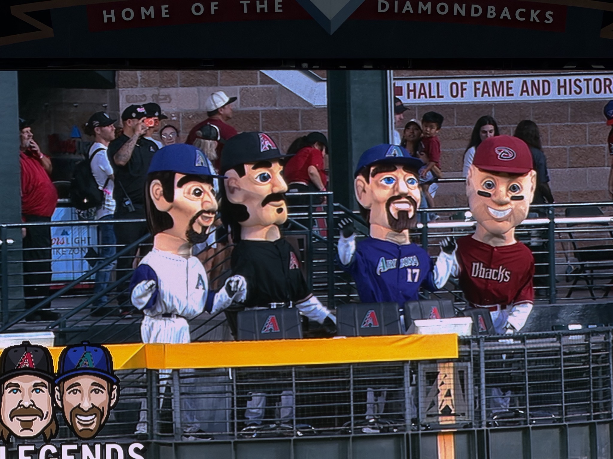 Legends mascots