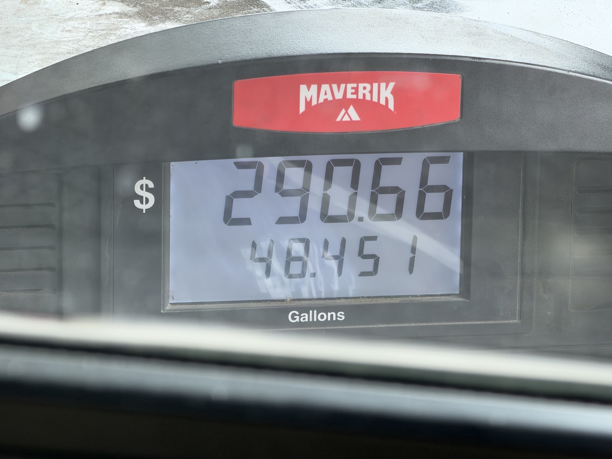 Spendy fuel, but cheaper than California