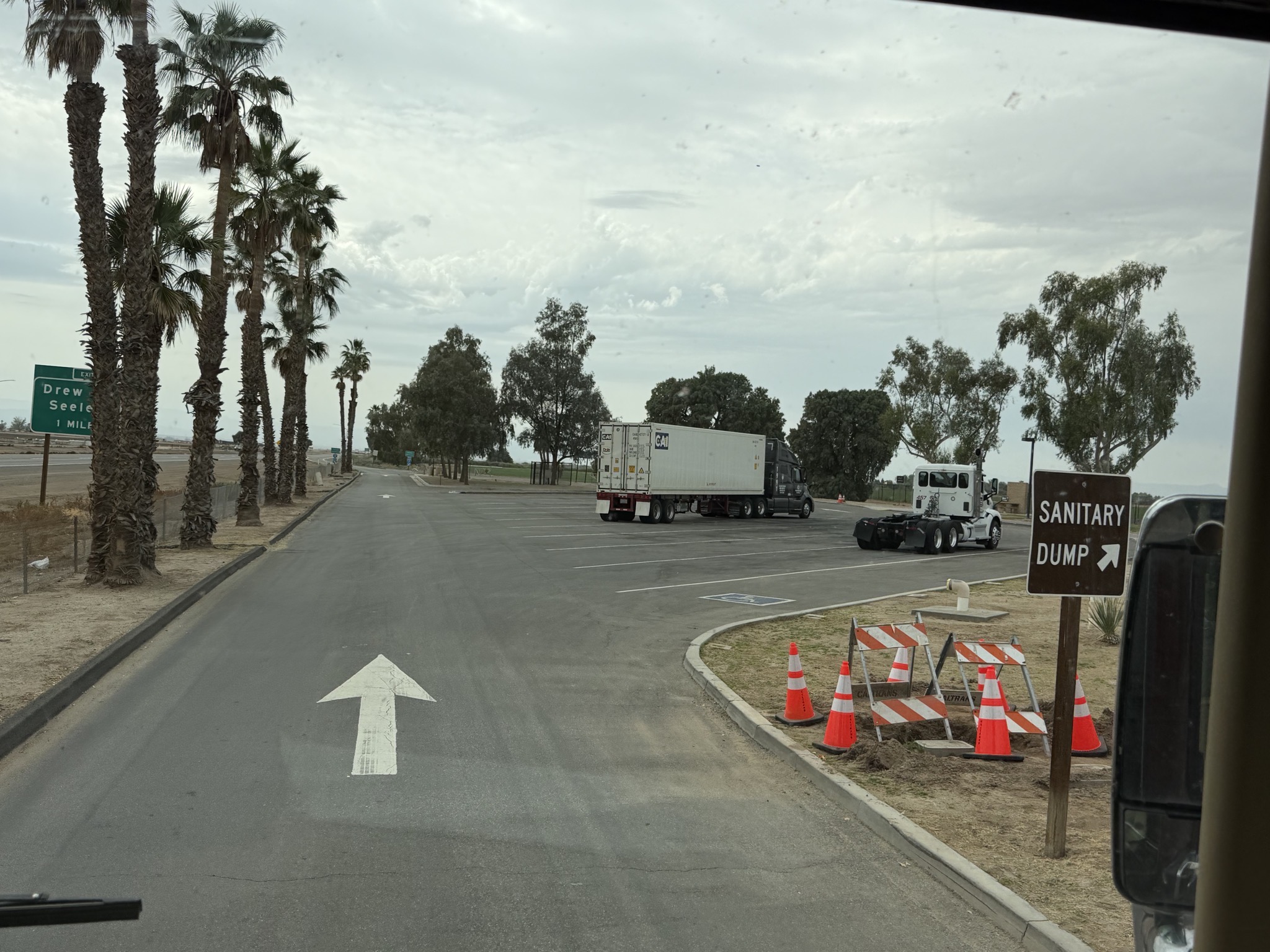 Rest area (with a dump station)