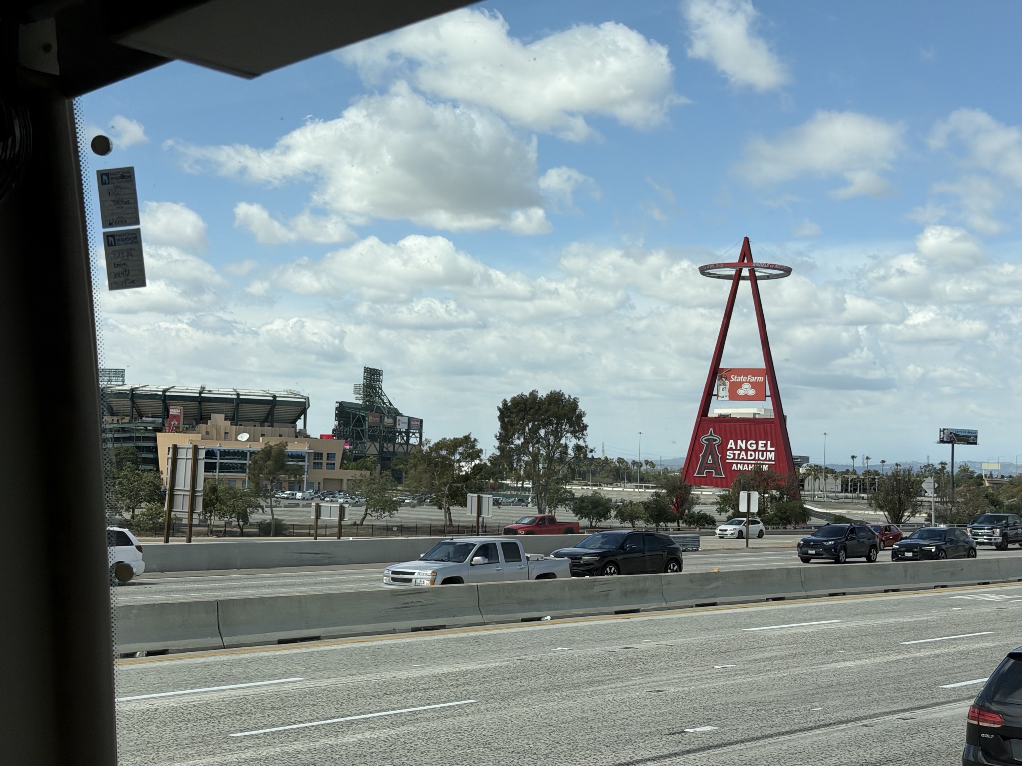 Passing Angel Stadium