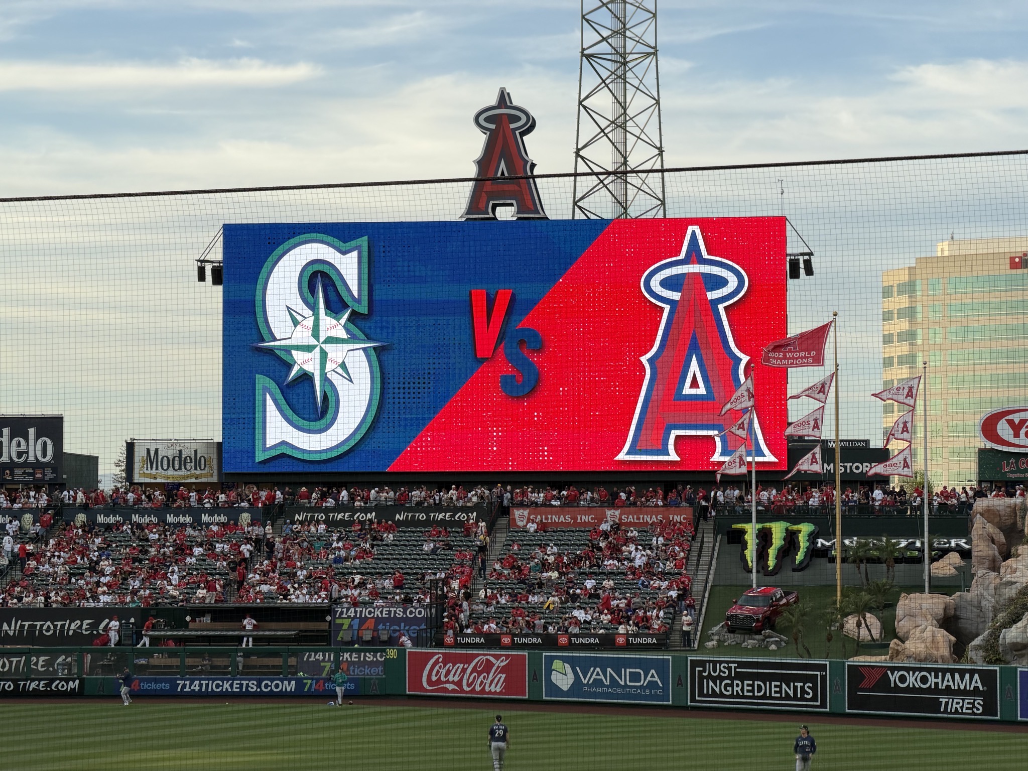 Mariners vs Angels