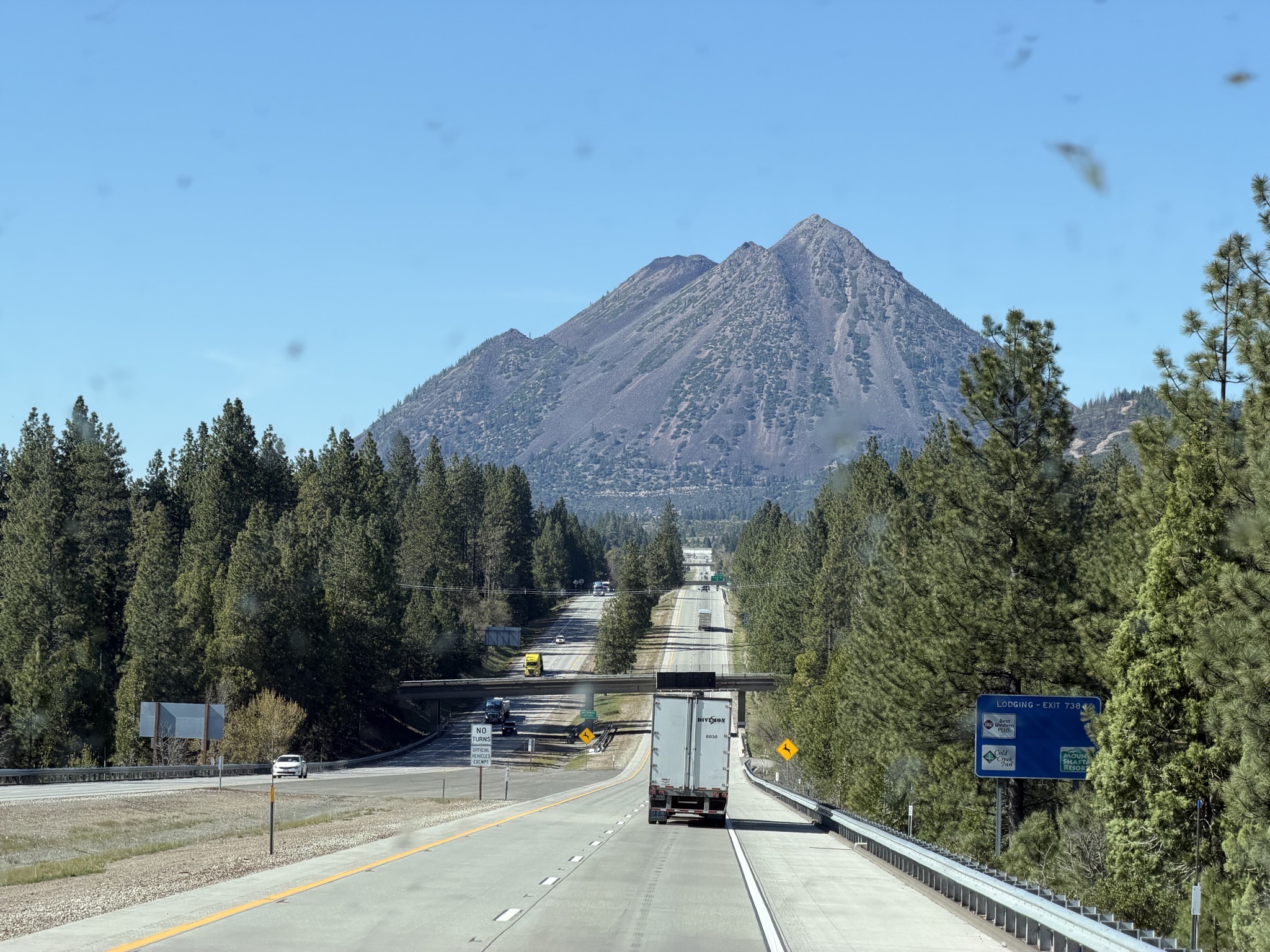 Pointy peak