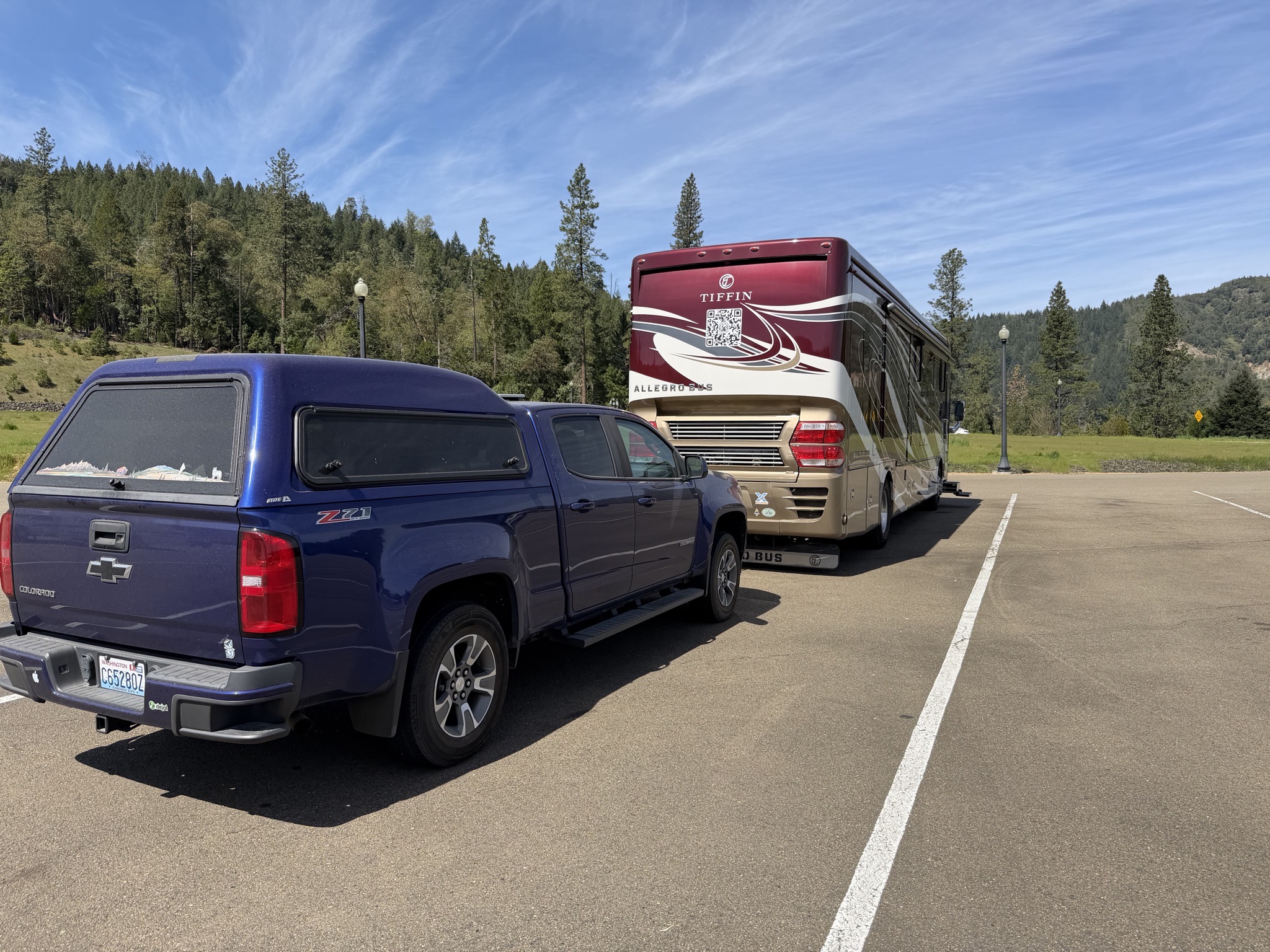 Seven Feathers rest area