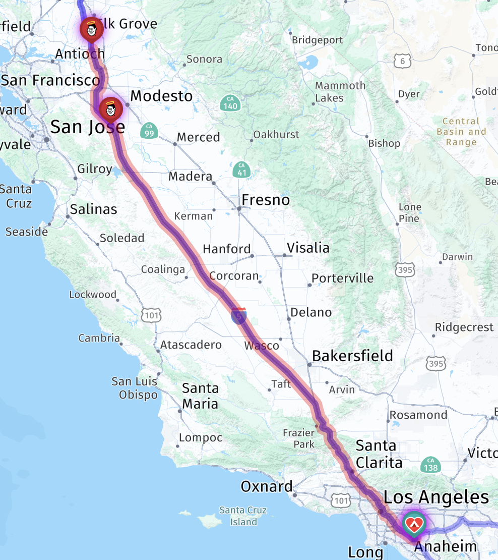 Route map