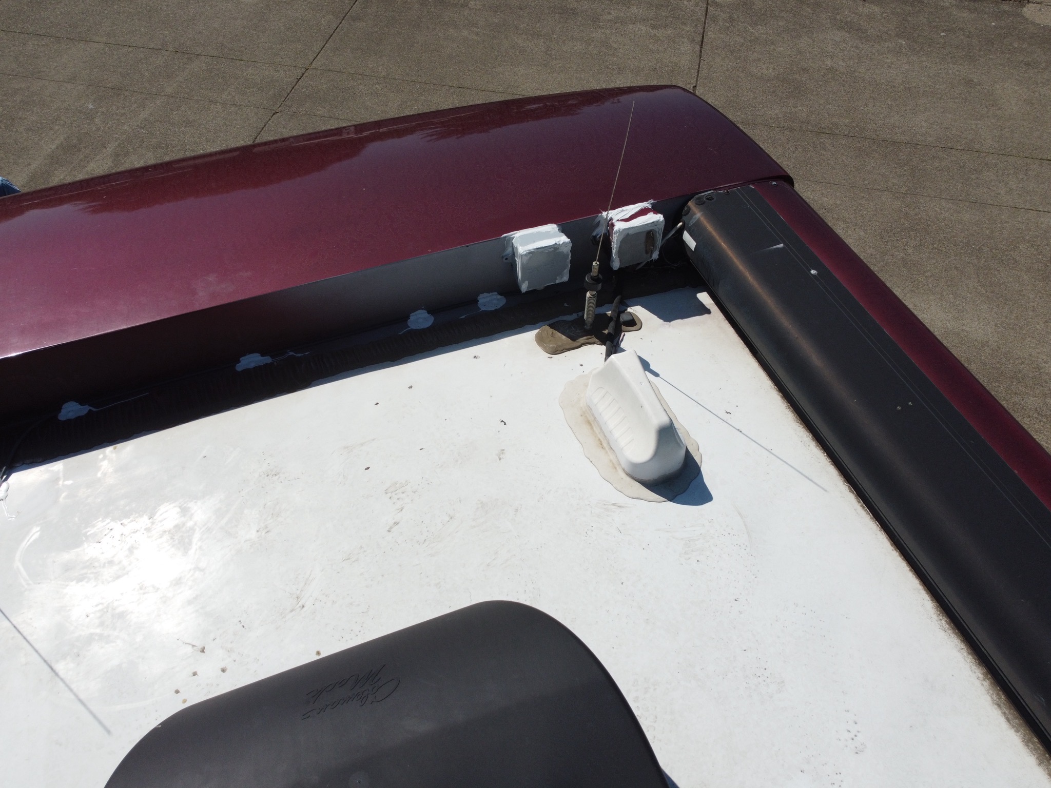 Starlink mount installed