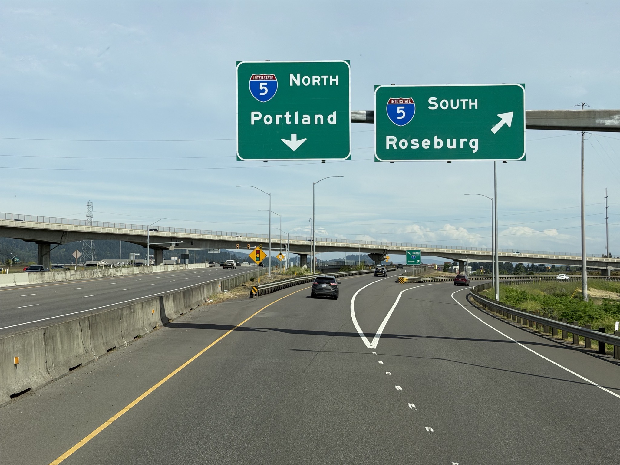 Heading to I-5 North
