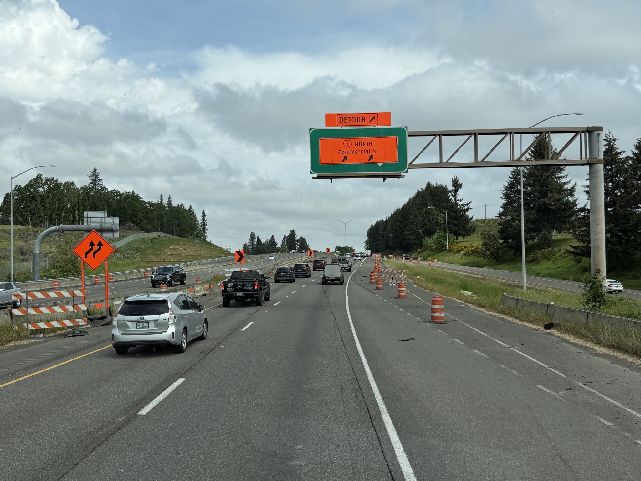 Road works