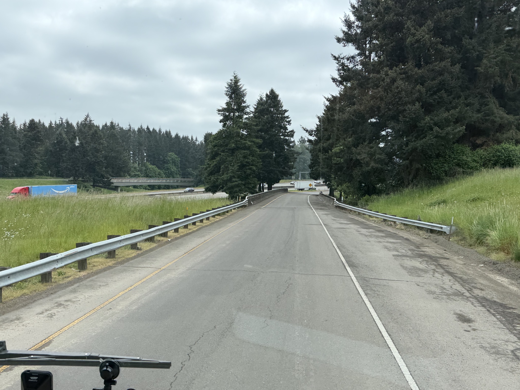 Heading back to I-5, south