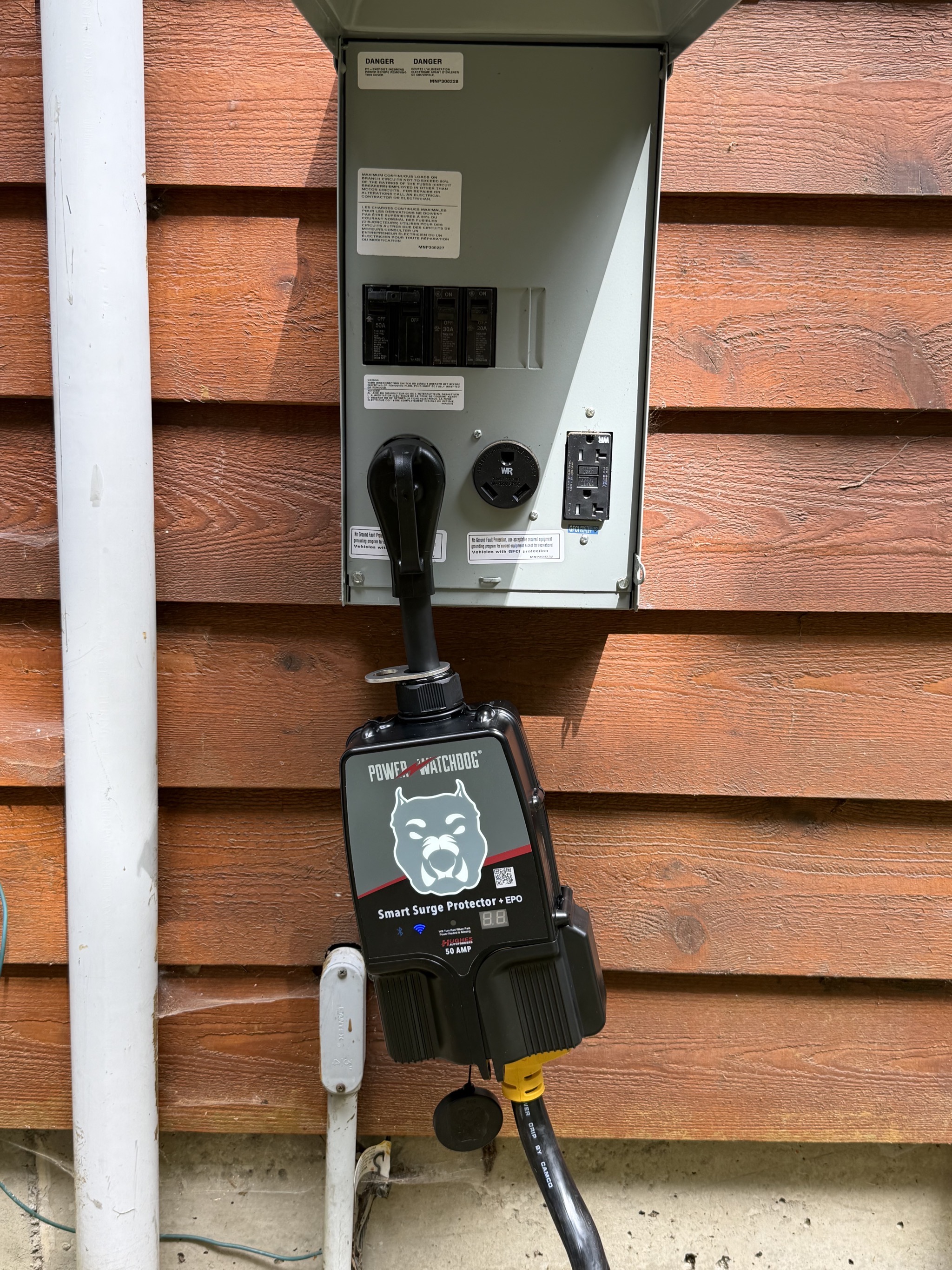 Power Watchdog connected