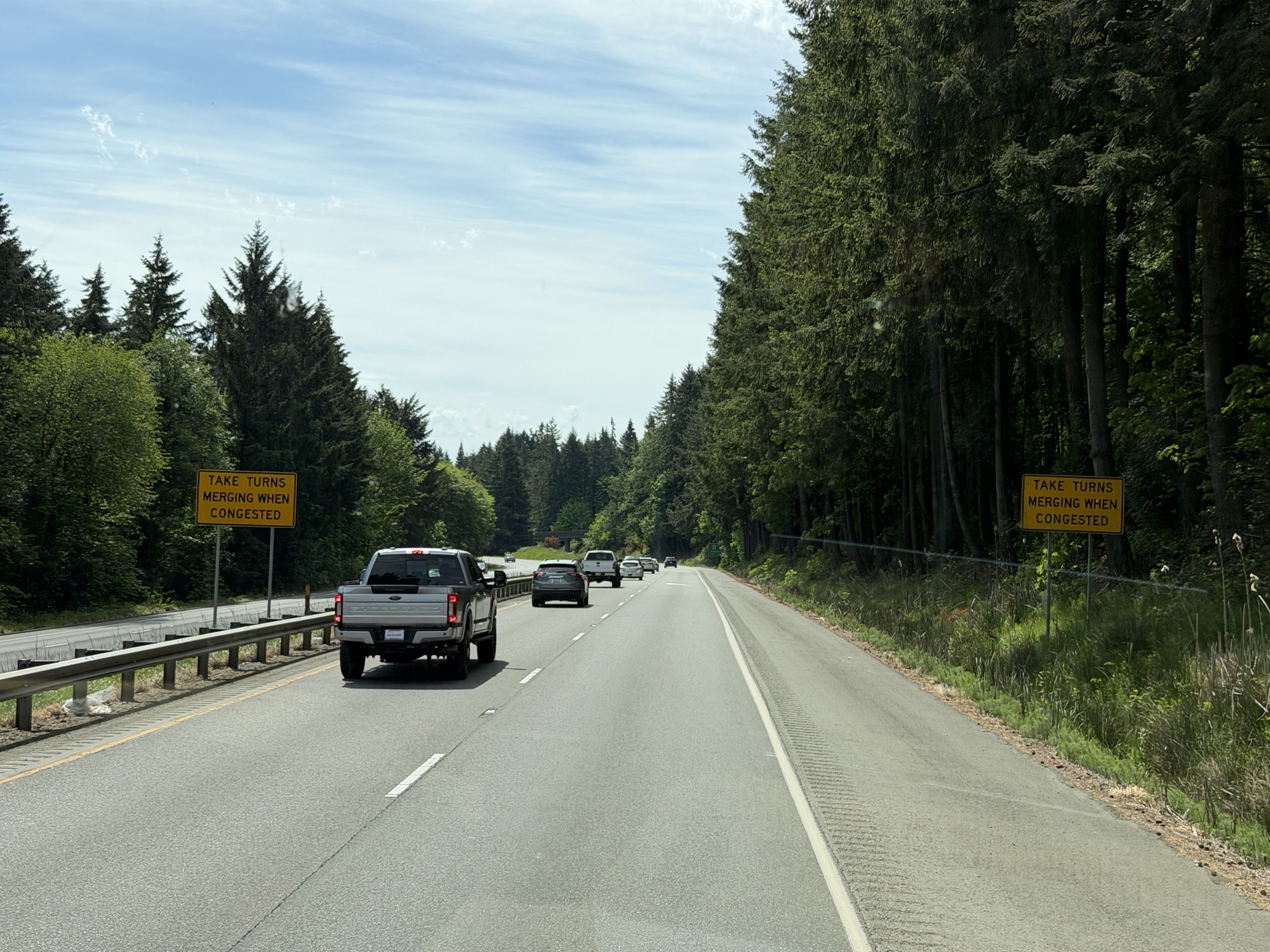 Take Turns Merging When Congested