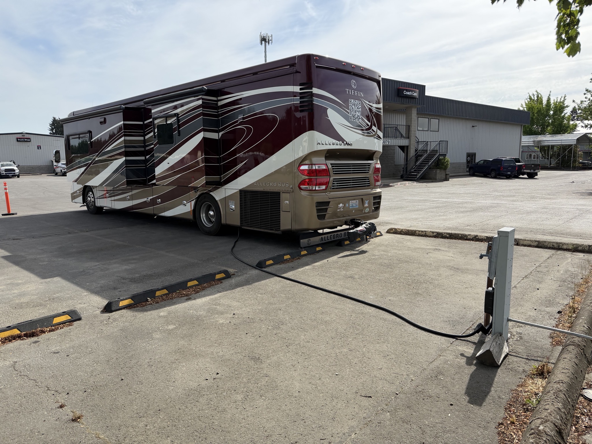 Parked at Cummins