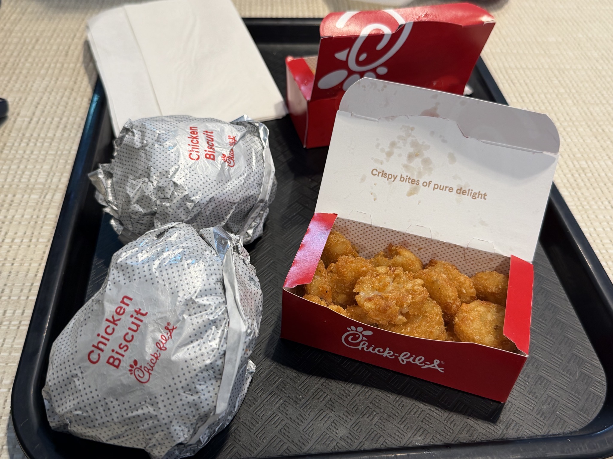 Second breakfast at Chick-fil-A