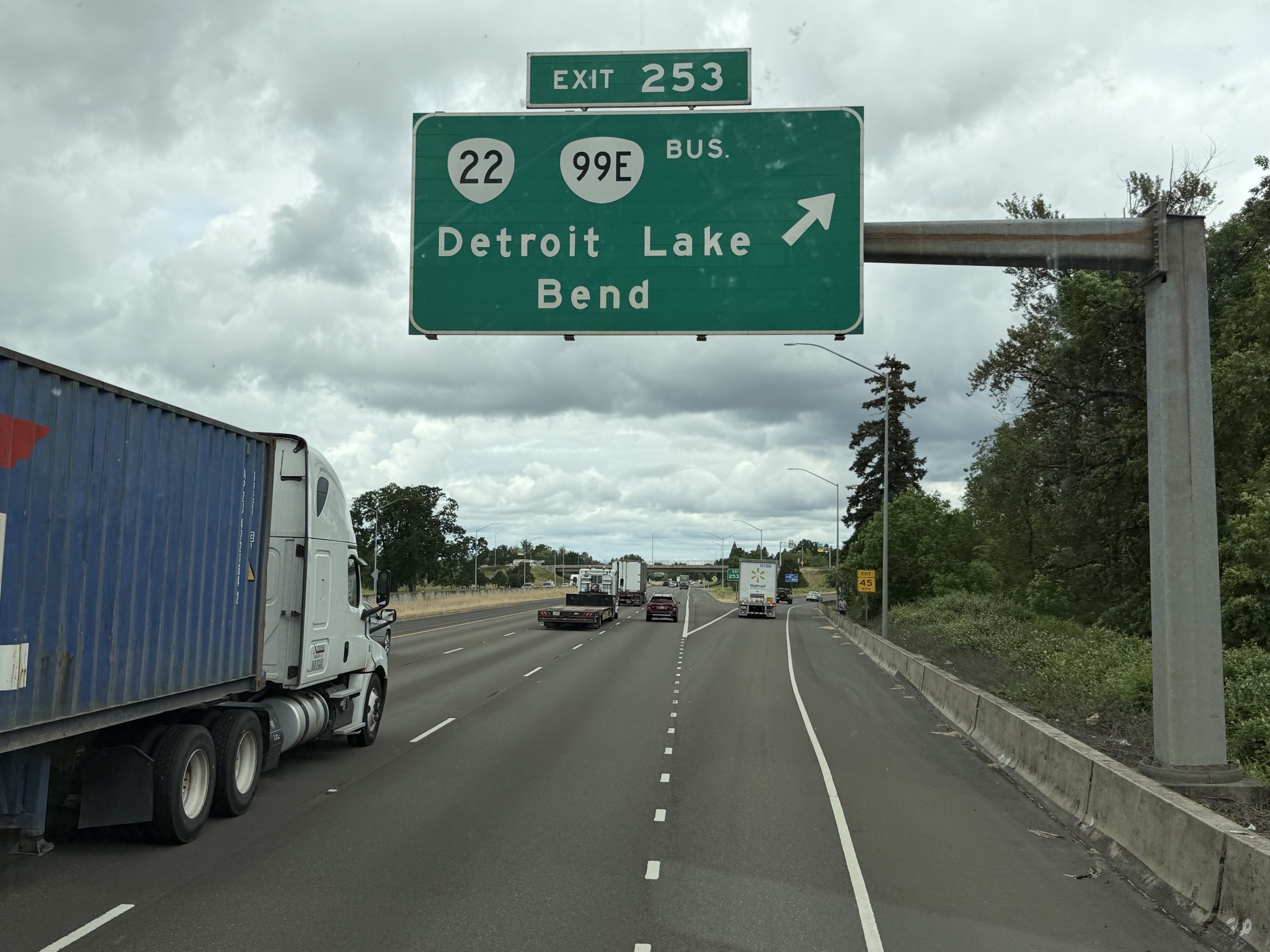 So we turned around at the next exit, and headed back to Cummins