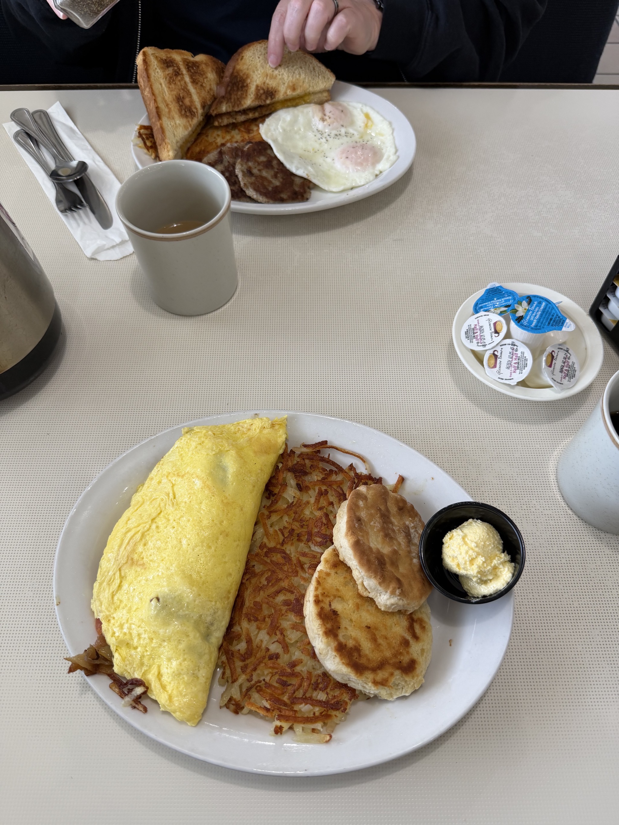 Breakfast for lunch