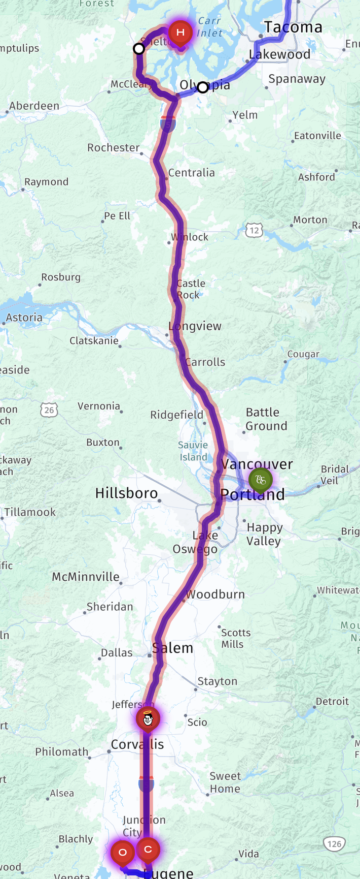Route map